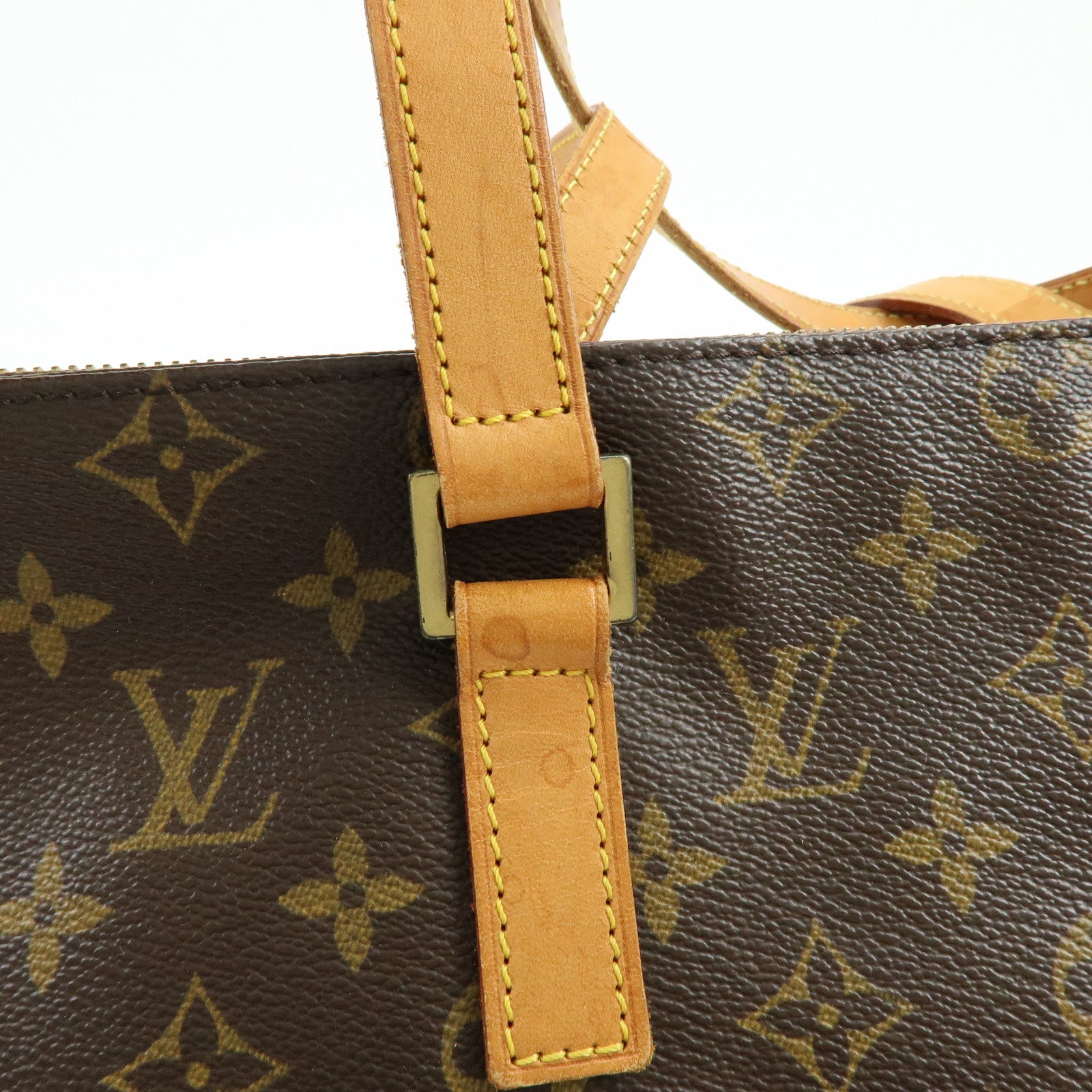 Louis Vuitton Monogram Cabas Mezzo Tote Bag Shoulder Bag M51151