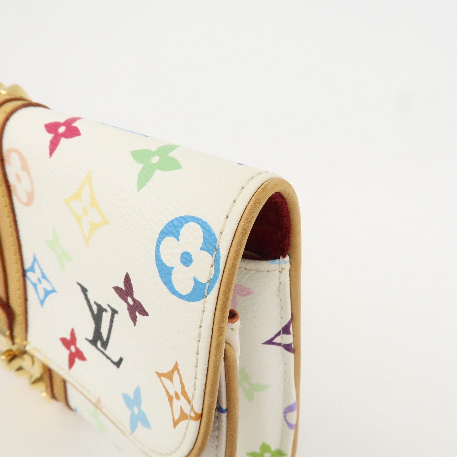 Louis Vuitton Monogram Multicolor Pochette Courtney Clutch M45639