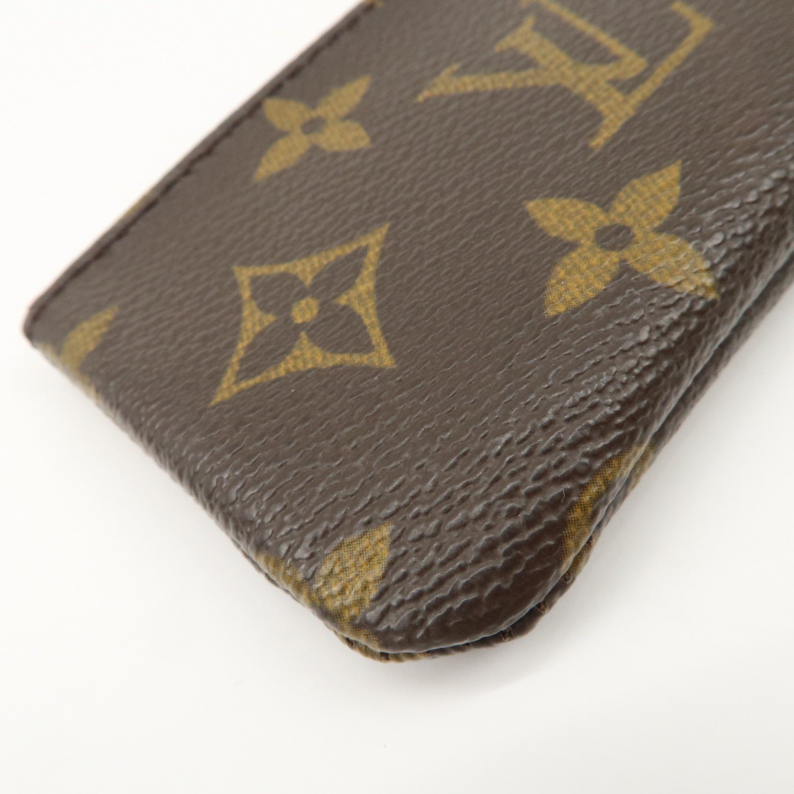 Louis Vuitton Monogram Pochette Cles Coin Case Key Case M62650