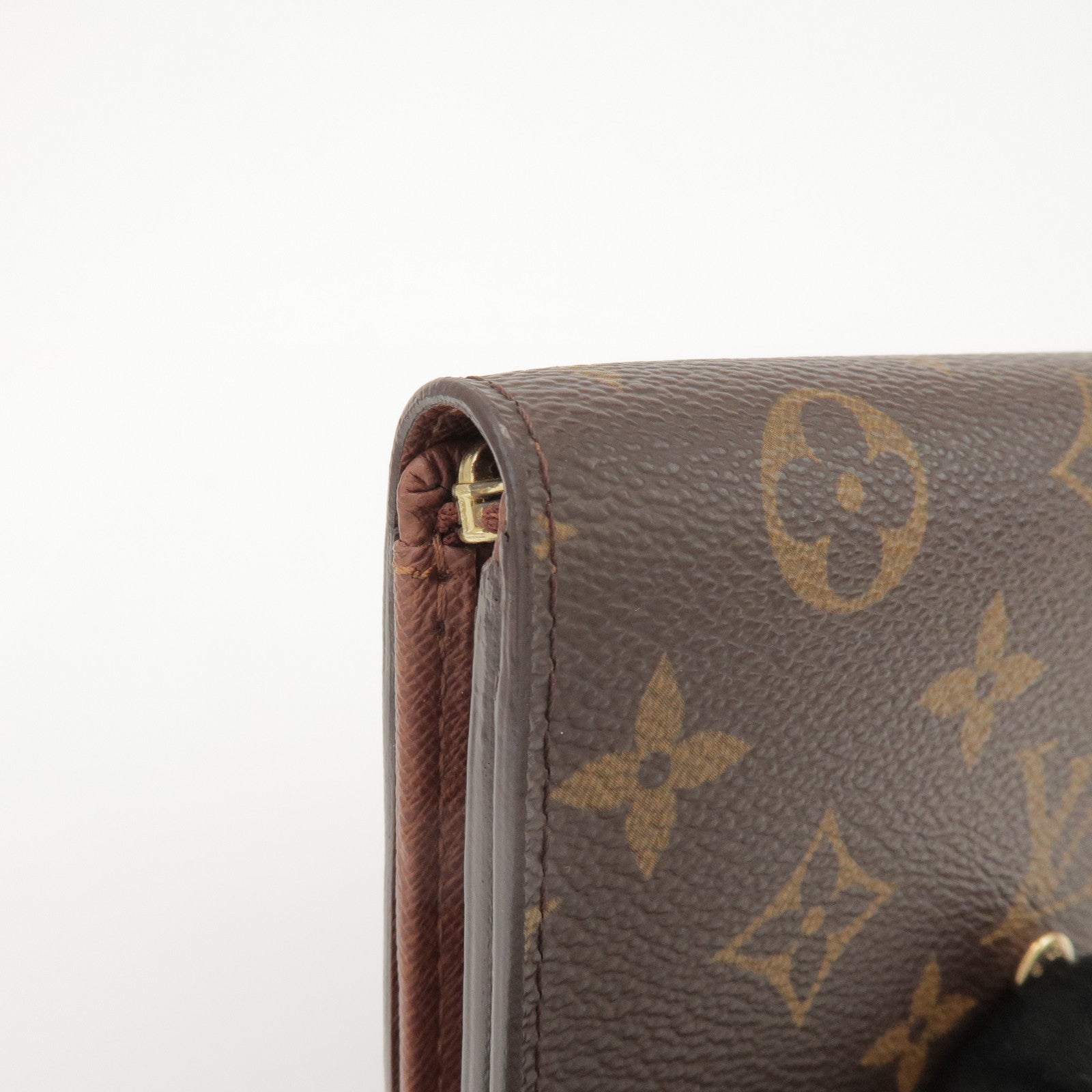Louis Vuitton Monogram Porte Monnaie Billet Tresor Wallet M61730
