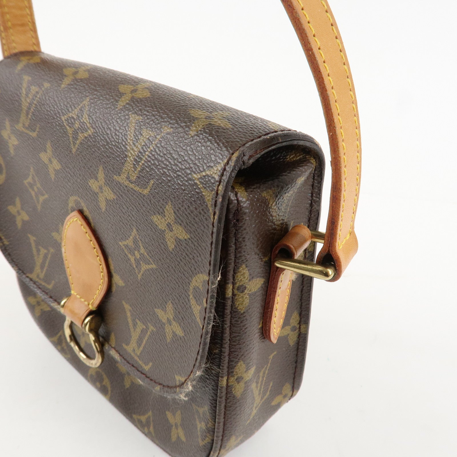 Louis Vuitton Monogram Mini Saint Cloud PM Shoulder Bag M51244 Used