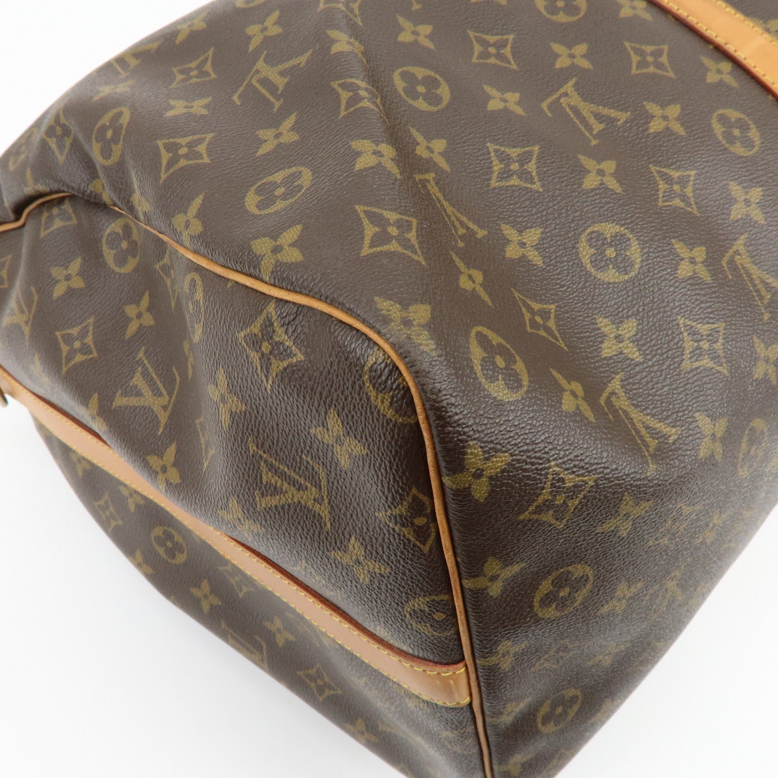 Louis Vuitton Monogram Keep All Bandouliere 60 Boston Bag M41412