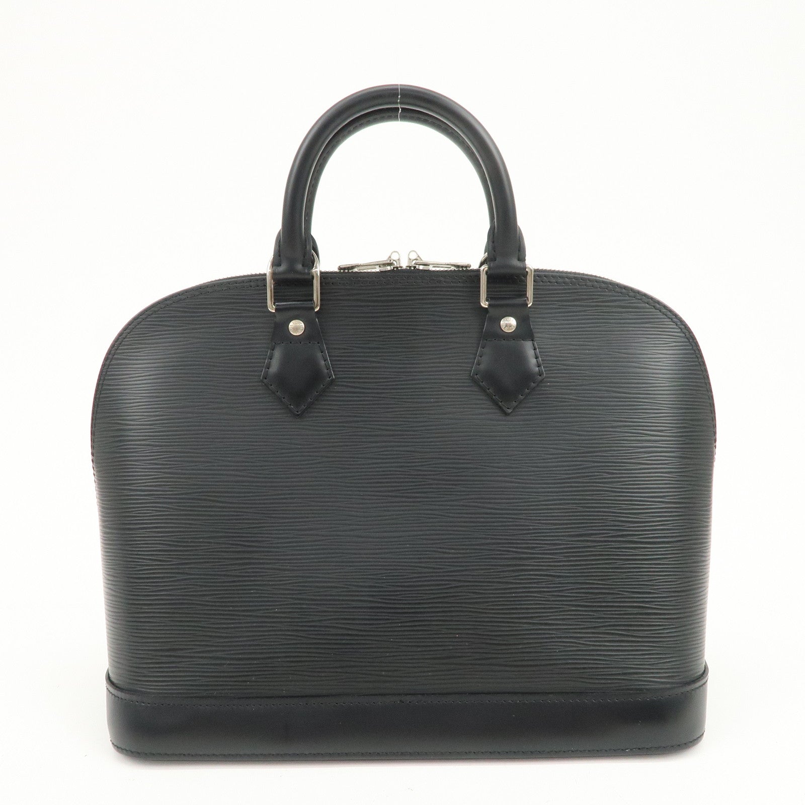 Louis Vuitton Epi Leather Alma PM Hand Bag Noir Black M52802
