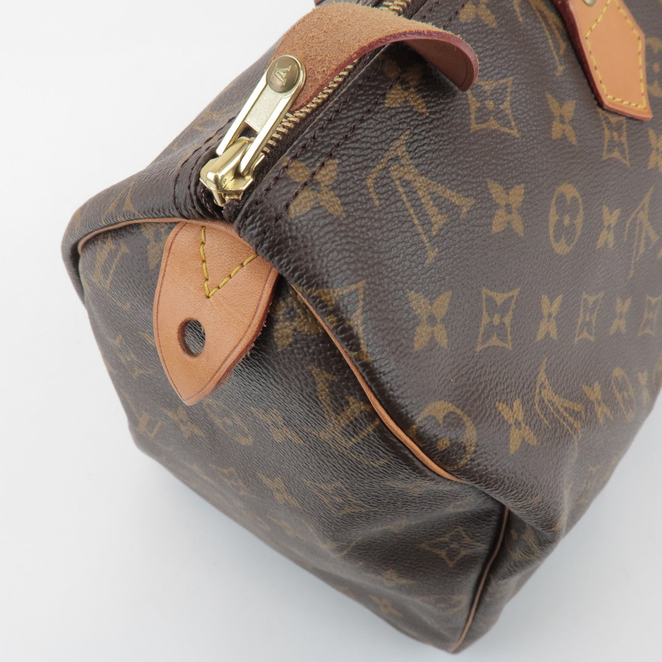 Louis Vuitton Monogram Speedy 40 Hand Bag Boston Bag Brown M41522
