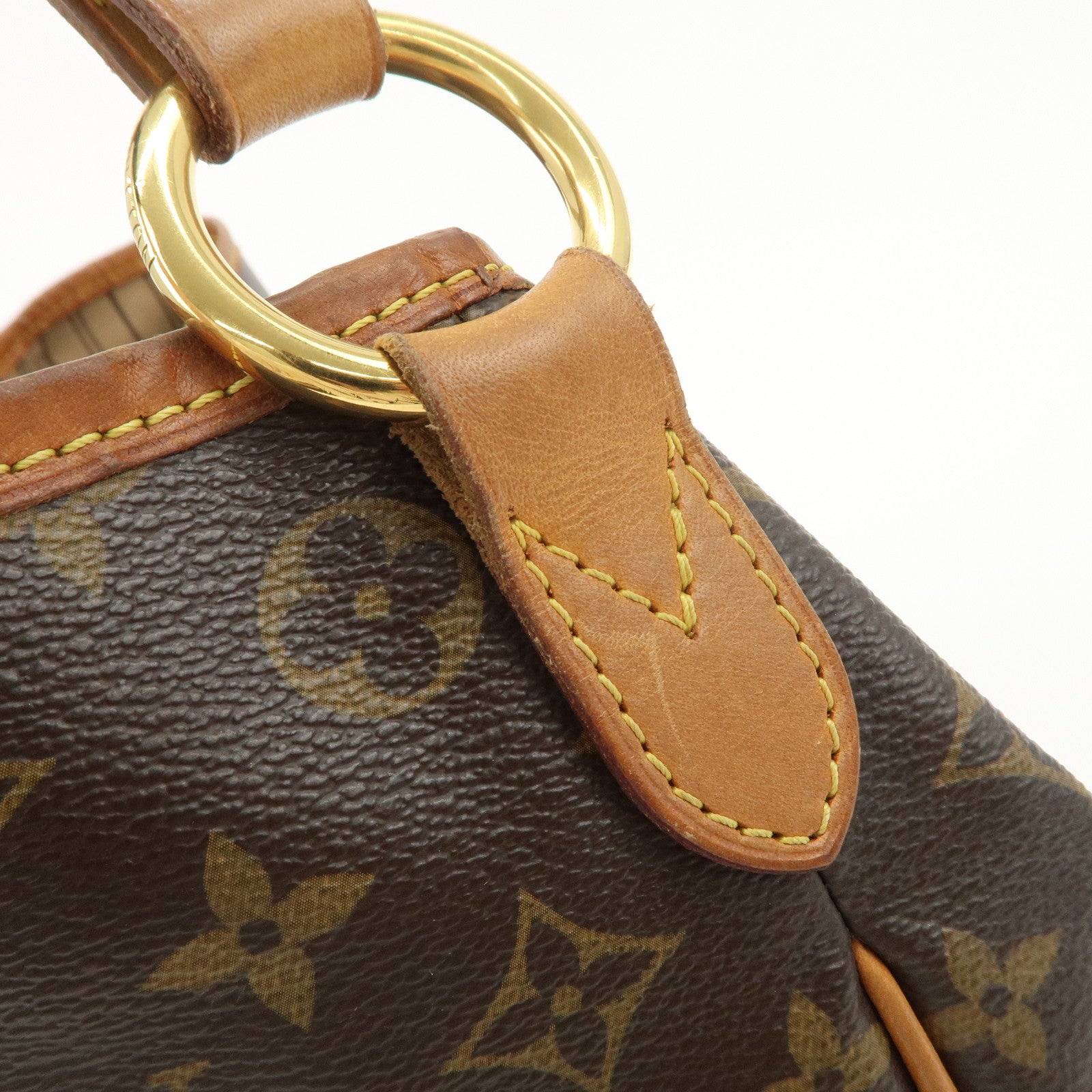 Louis Vuitton Monogram Delightful PM Shoulder Bag Brown M40352 Used