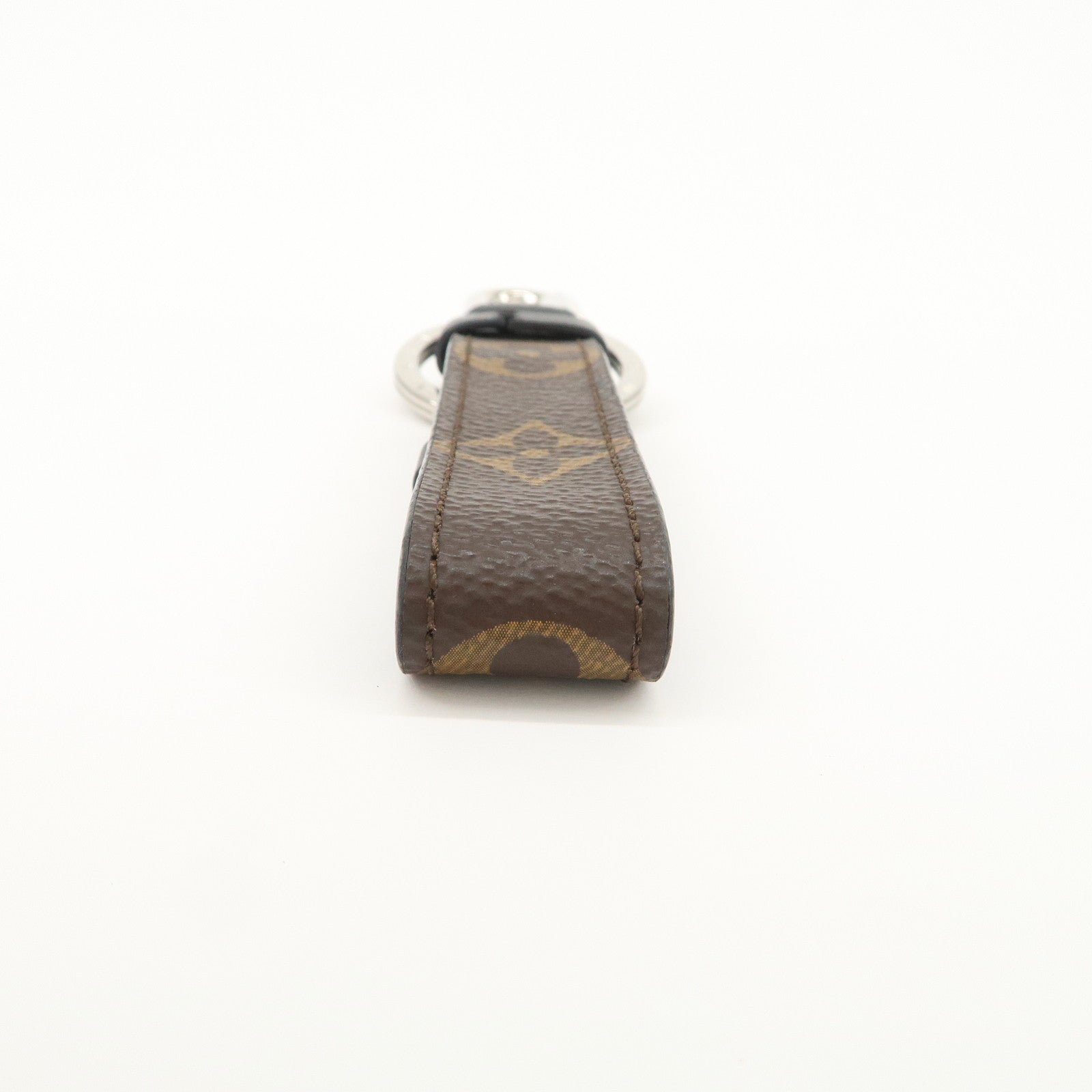 Louis Vuitton Monogram Canvas Metal Porte Cles Dragonne Key Strap MP2293