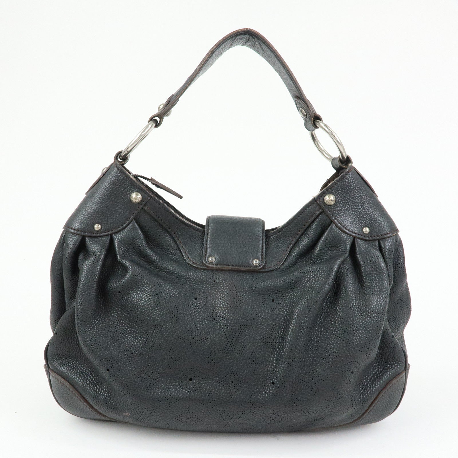 Louis Vuitton Monogram Mahina Solar PM Shoulder Bag Noir M93127