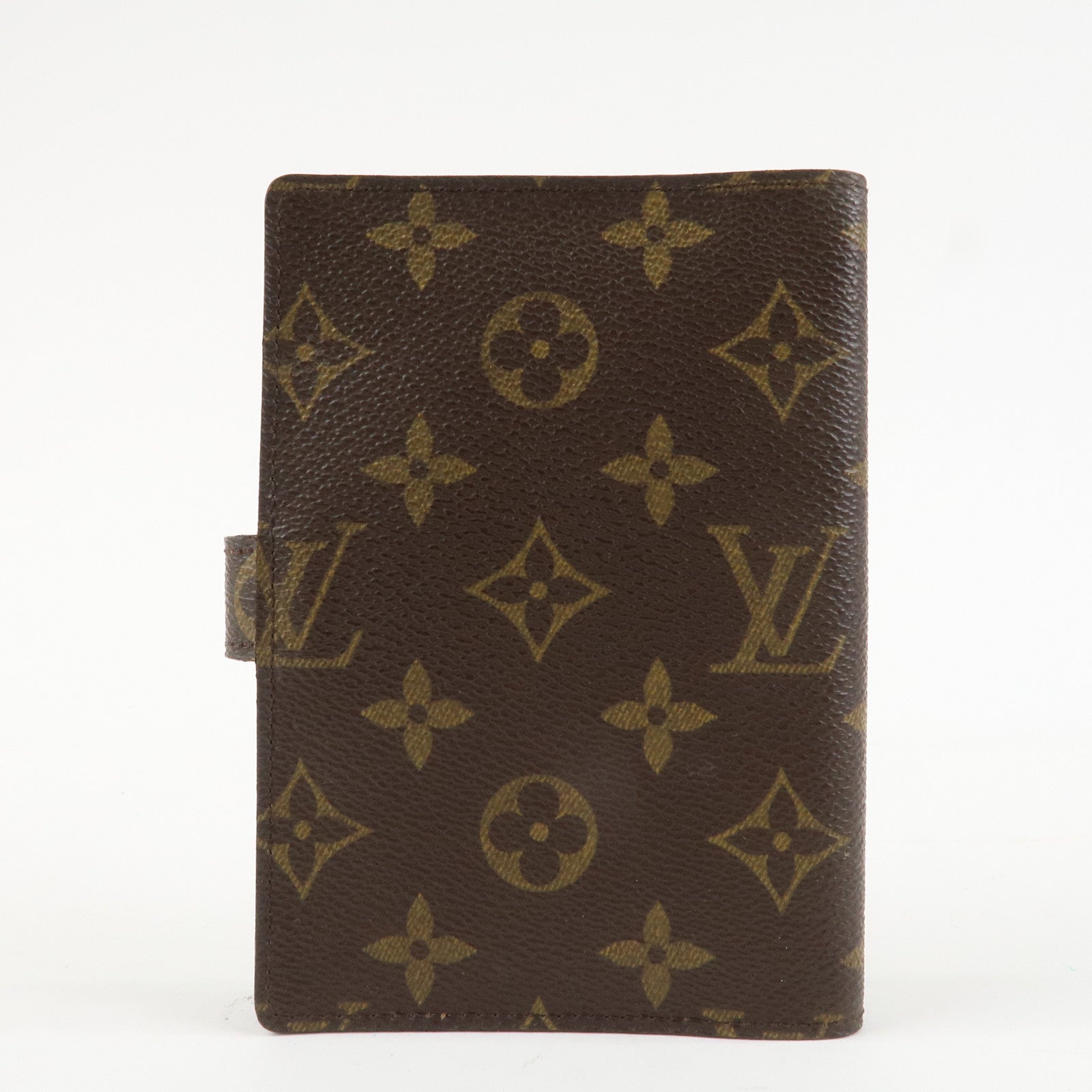 Louis Vuitton Monogram Agenda PM Planner Cover Brown SP0052 Used