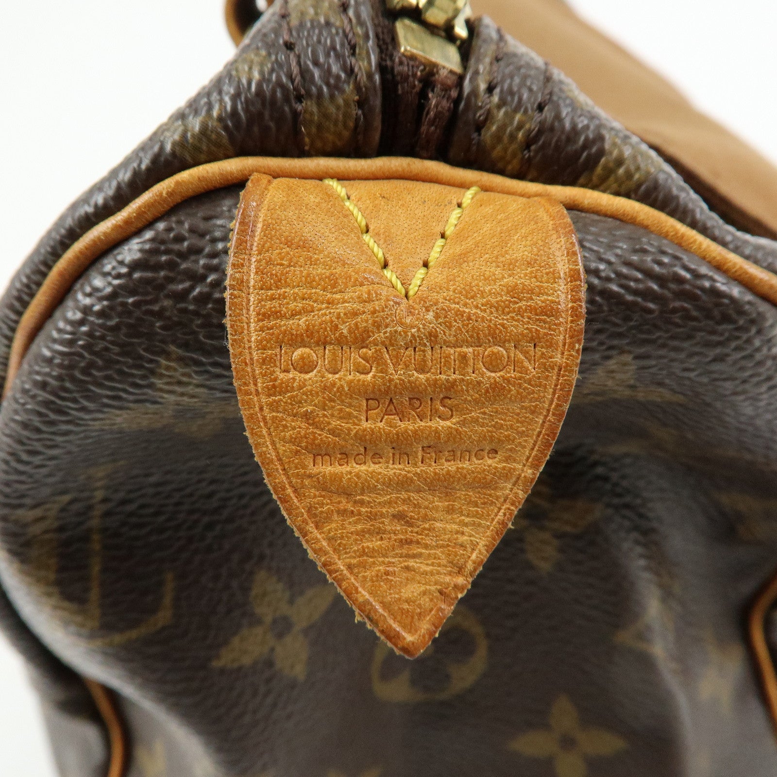 Louis Vuitton Monogram Speedy 25 Boston Bag Hand Bag Brown M41528
