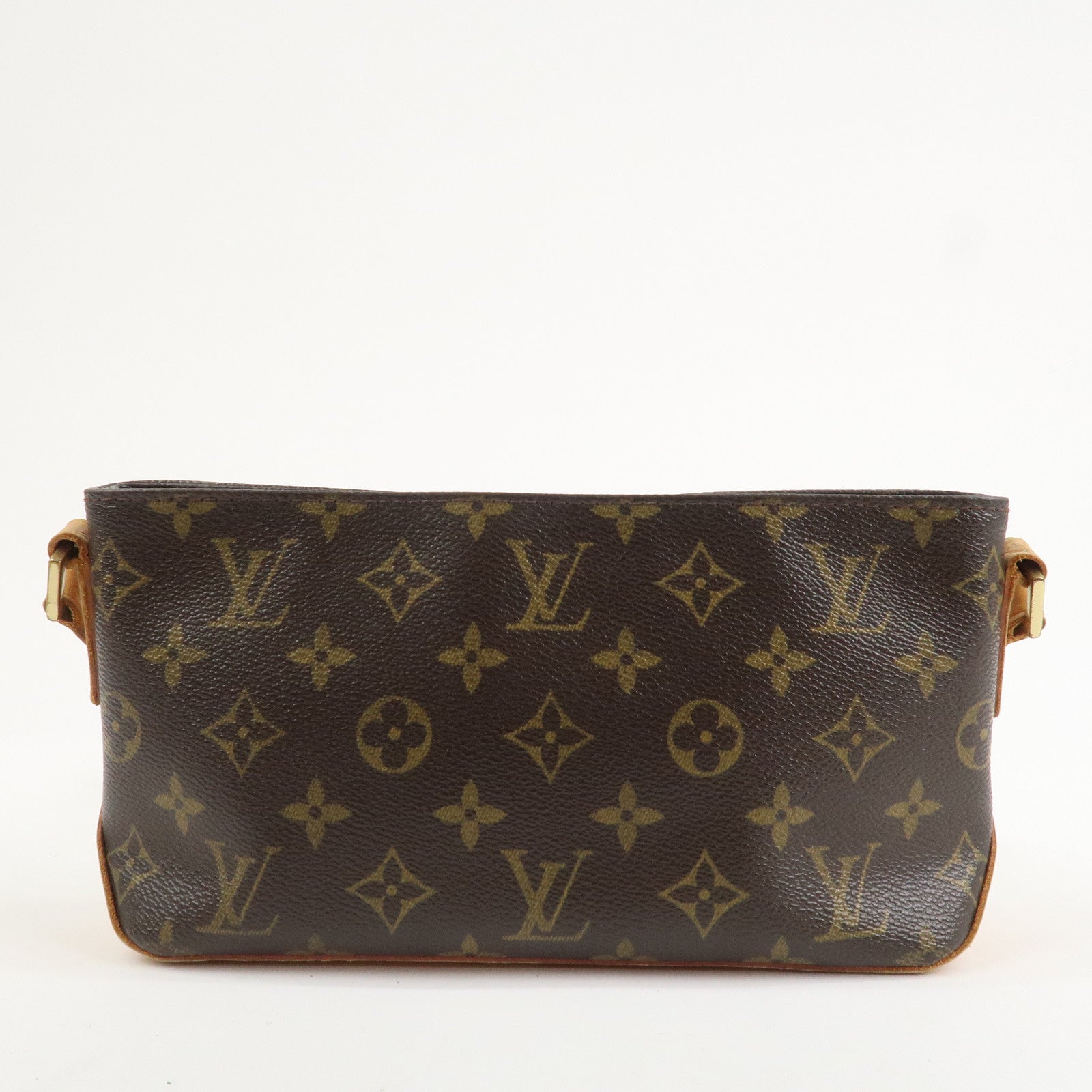 Louis Vuitton Monogram Trotteur Shoulder Bag Brown M51240