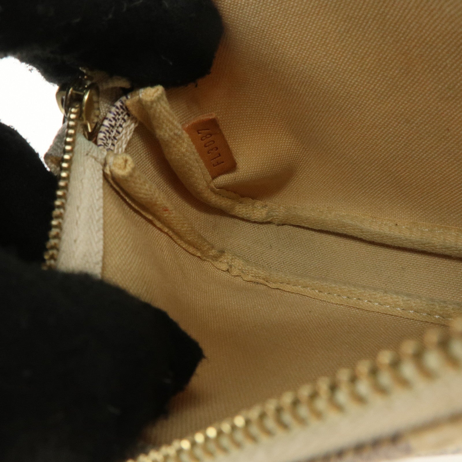 Louis Vuitton Damier Azur Mini Pochette Accessoires Pouch N58010 Used