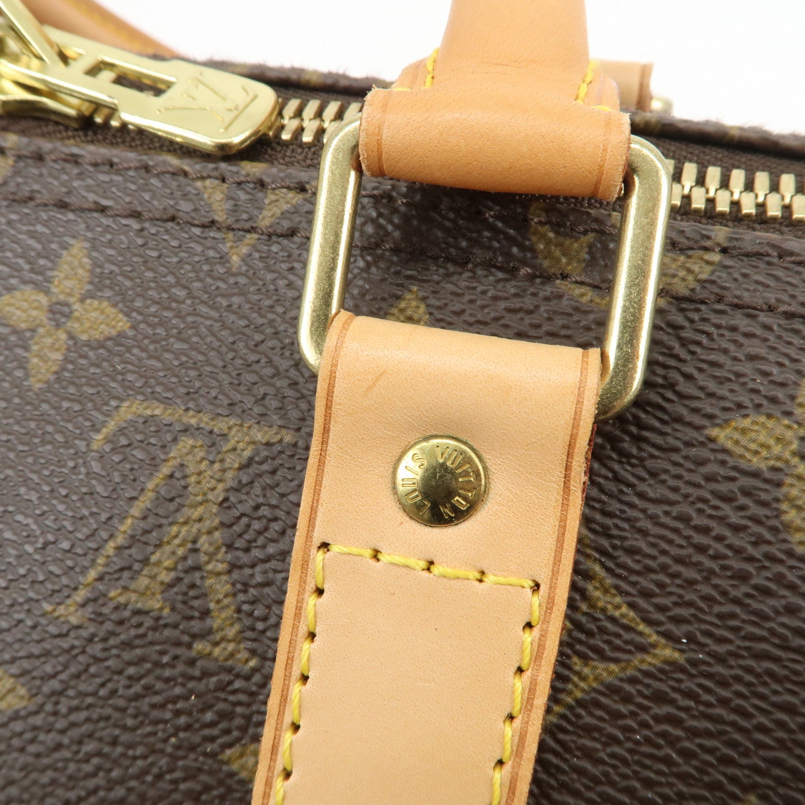 Louis Vuitton Monogram Keep All Bandouliere 50 Boston Bag M41416