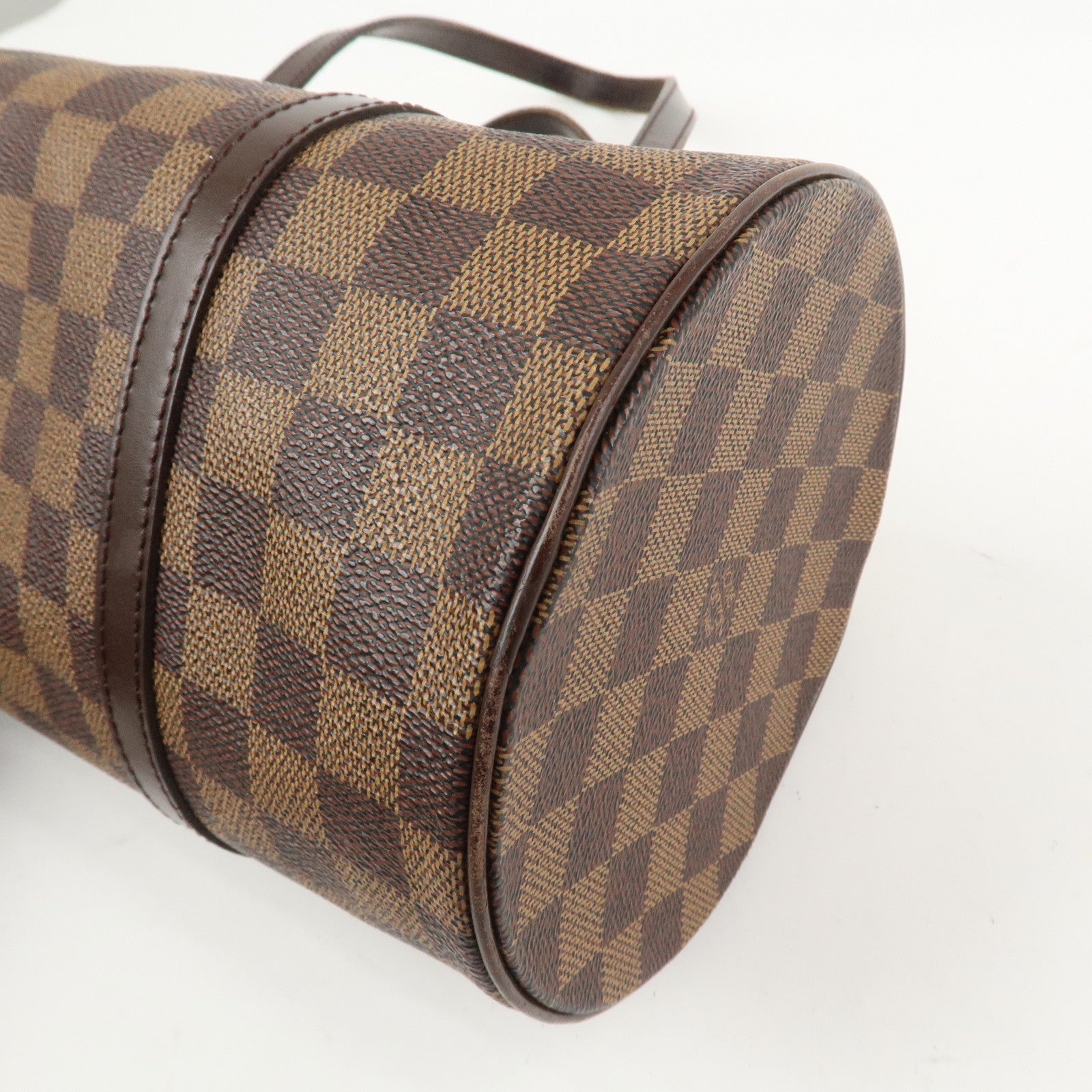 Louis Vuitton Damier Ebene Papillon 30 Hand Bag Brown N51303