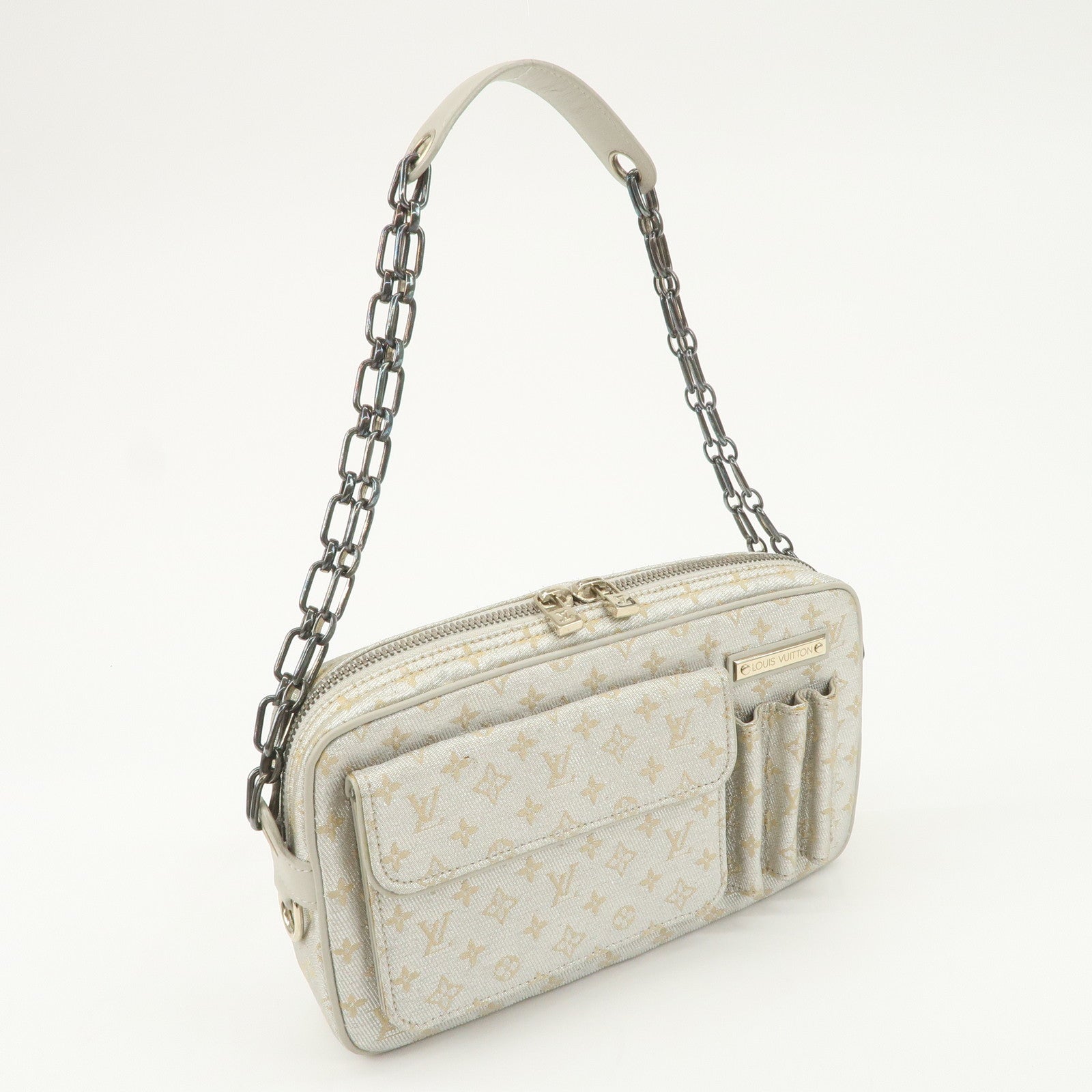 Louis Vuitton Monogram Shine Mackenna Chain Shoulder Bag M92362