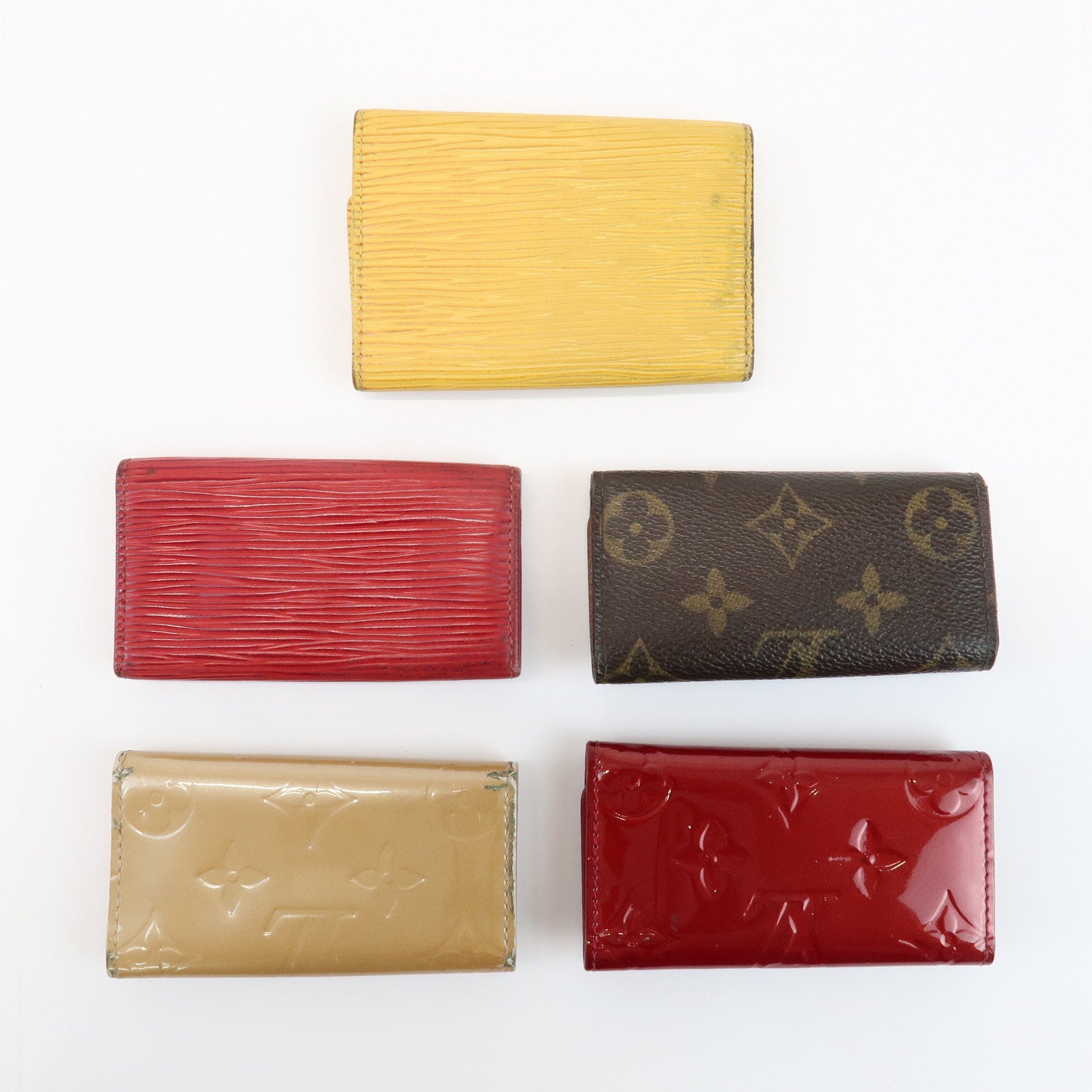 Louis Vuitton Set Of 5 Key Case M62631/M63819/M63827/M91976/M91358