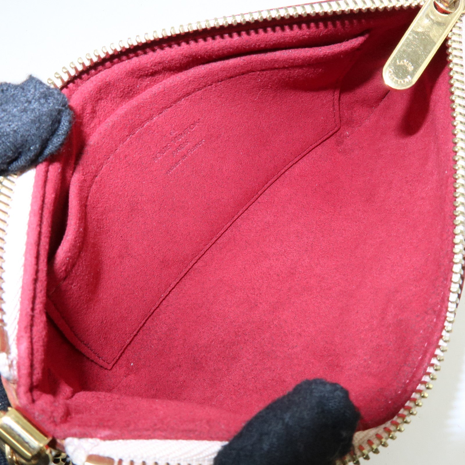 Louis Vuitton Monogram Multicolor Pochette Milla MM Blanc M60096