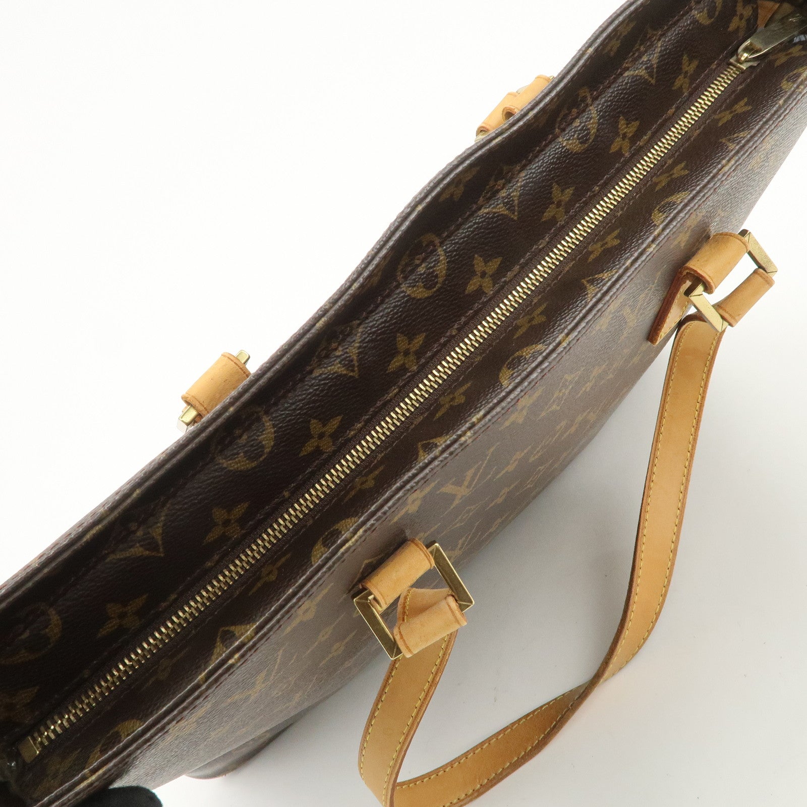 Louis Vuitton Monogram Luco Tote Bag Shoulder Bag Brown M51155