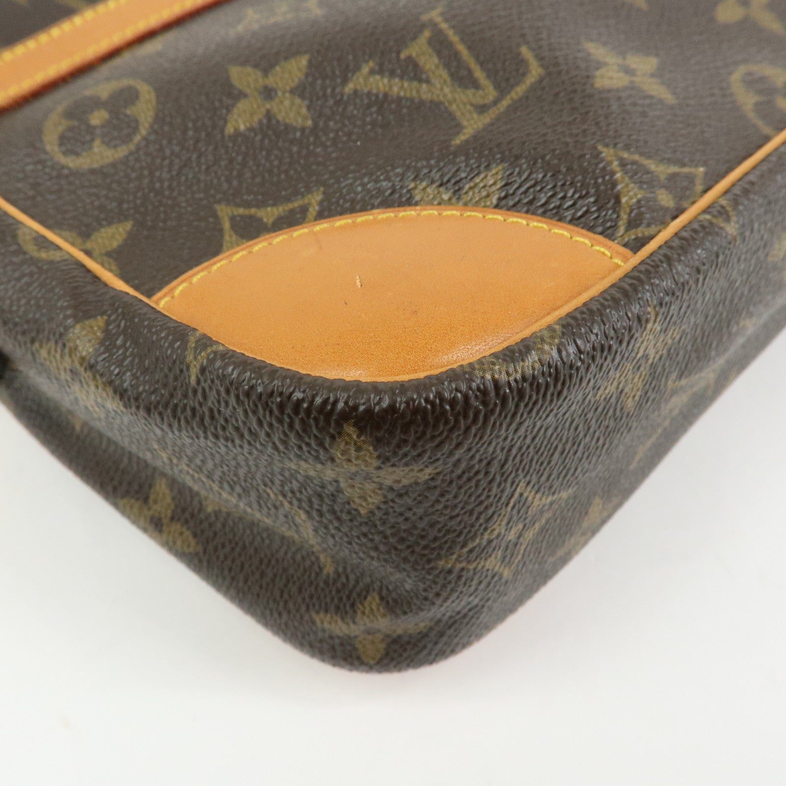 Louis Vuitton Monogram Compiegne 28 Pouch Clutch Bag Brown M51845