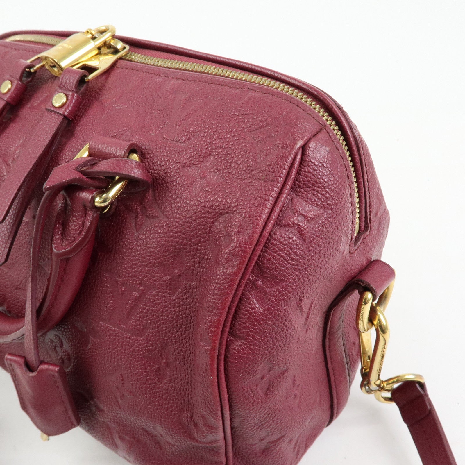 Louis Vuitton Monogram Empreinte Speedy Bandouliere 25 M40764