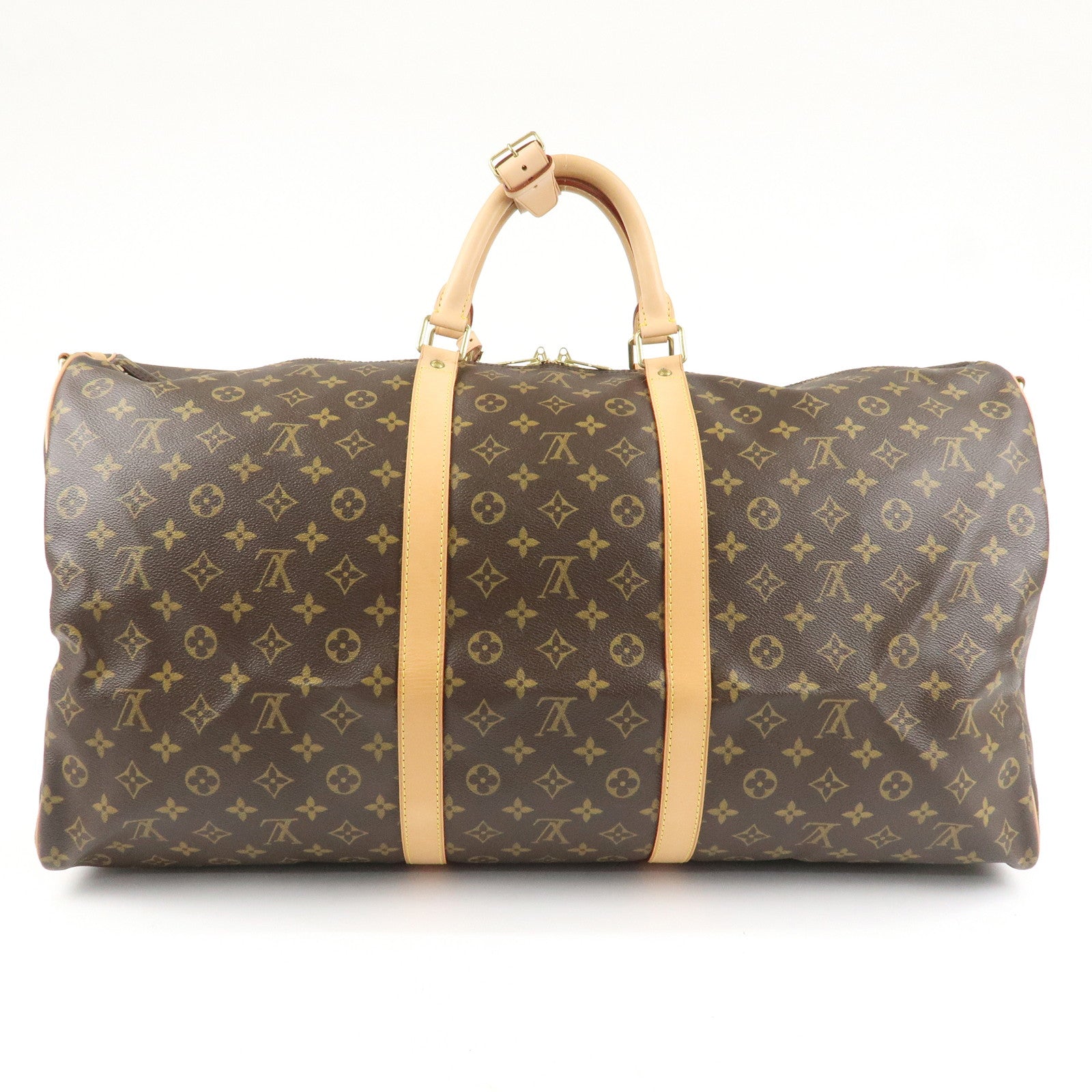 Louis Vuitton Monogram Keep All Bandouliere 60 Boston Bag M41412 Used