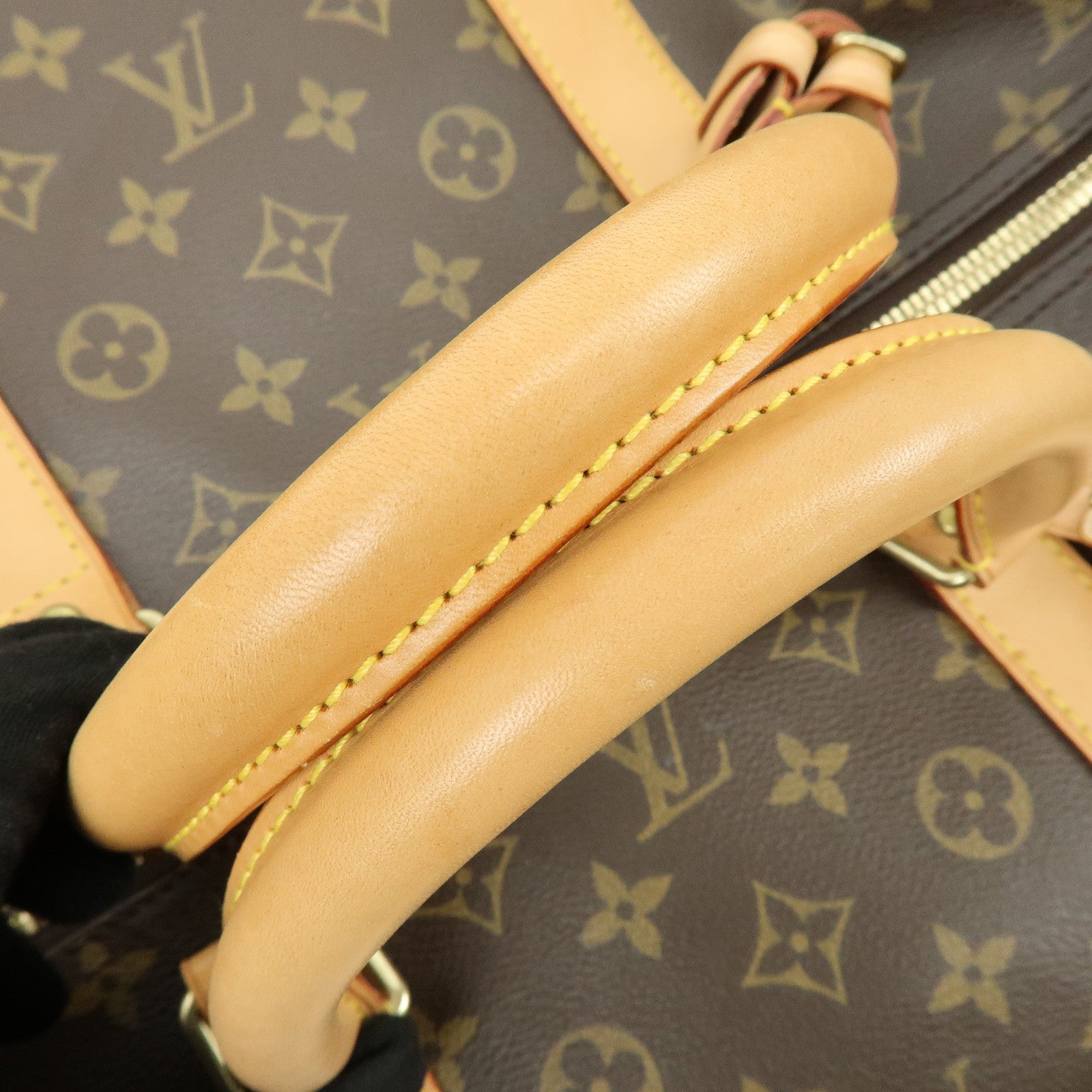 Louis Vuitton Monogram Keep All Bandouliere 60 Boston Bag M41412
