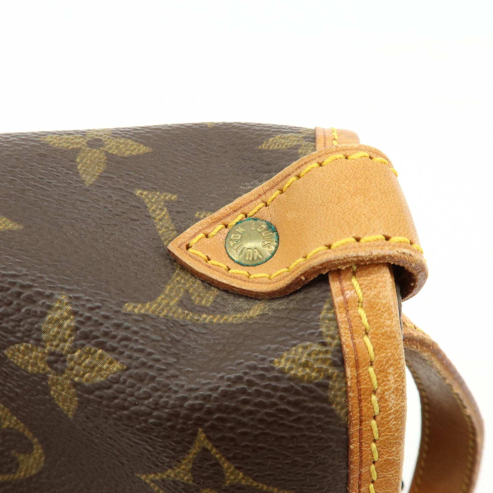 Louis Vuitton Monogram Saumur 30 Canvas Shoulder Bag Brown M42256
