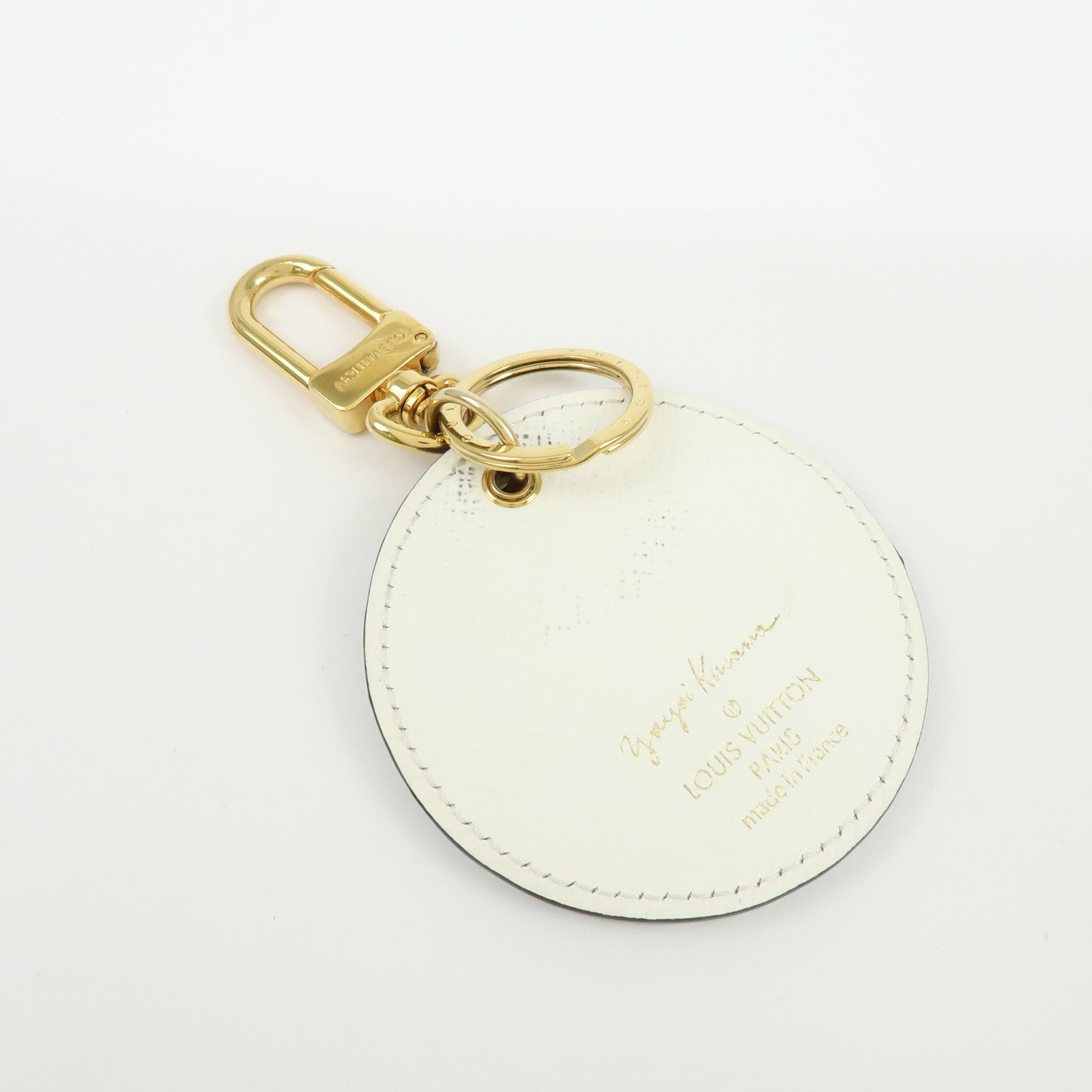 Louis Vuitton Monogram Porte Cles Pumpkin Dots Key Charm M66739