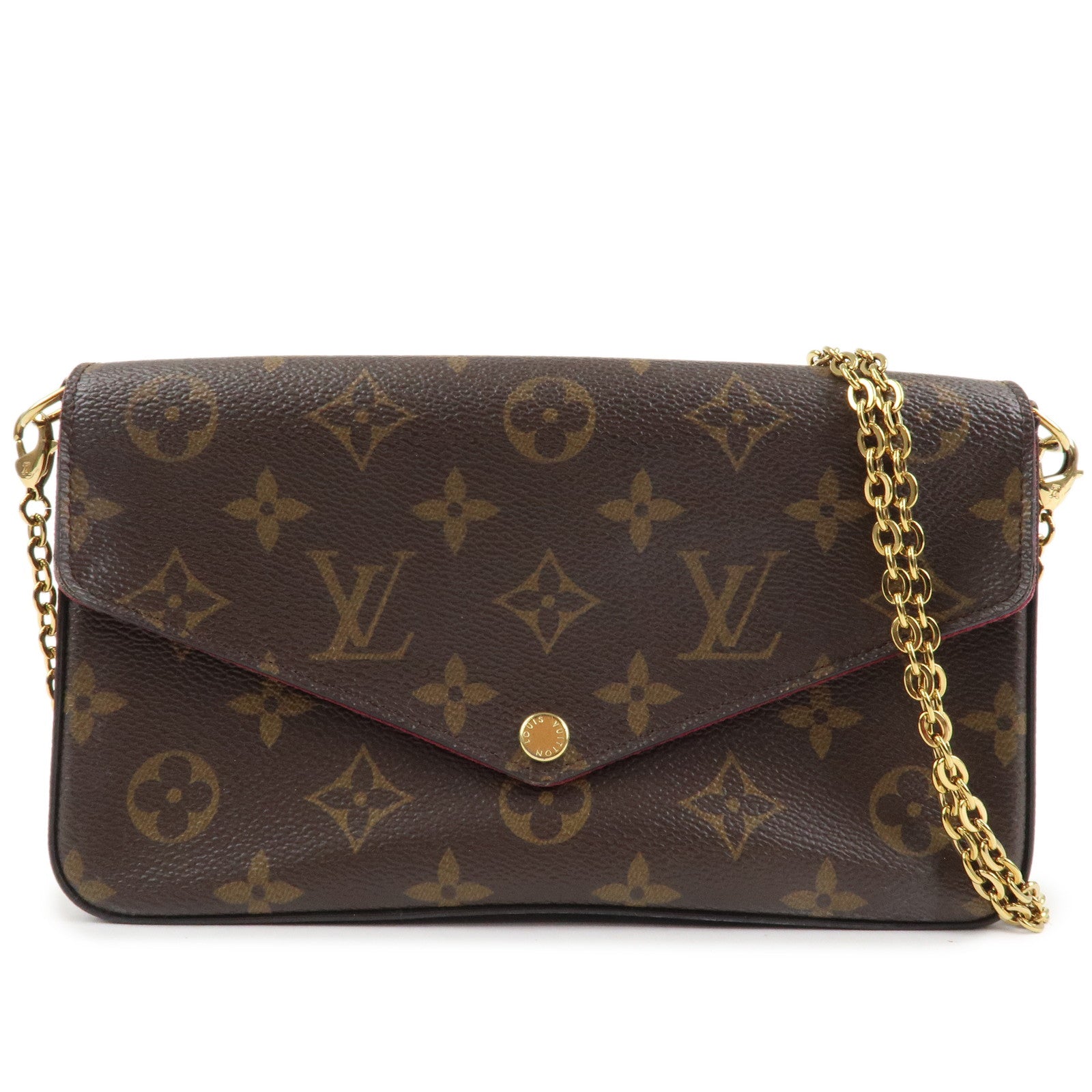 Louis Vuitton Monogram Pochette Felicie Shoulder Bag M81896 Used