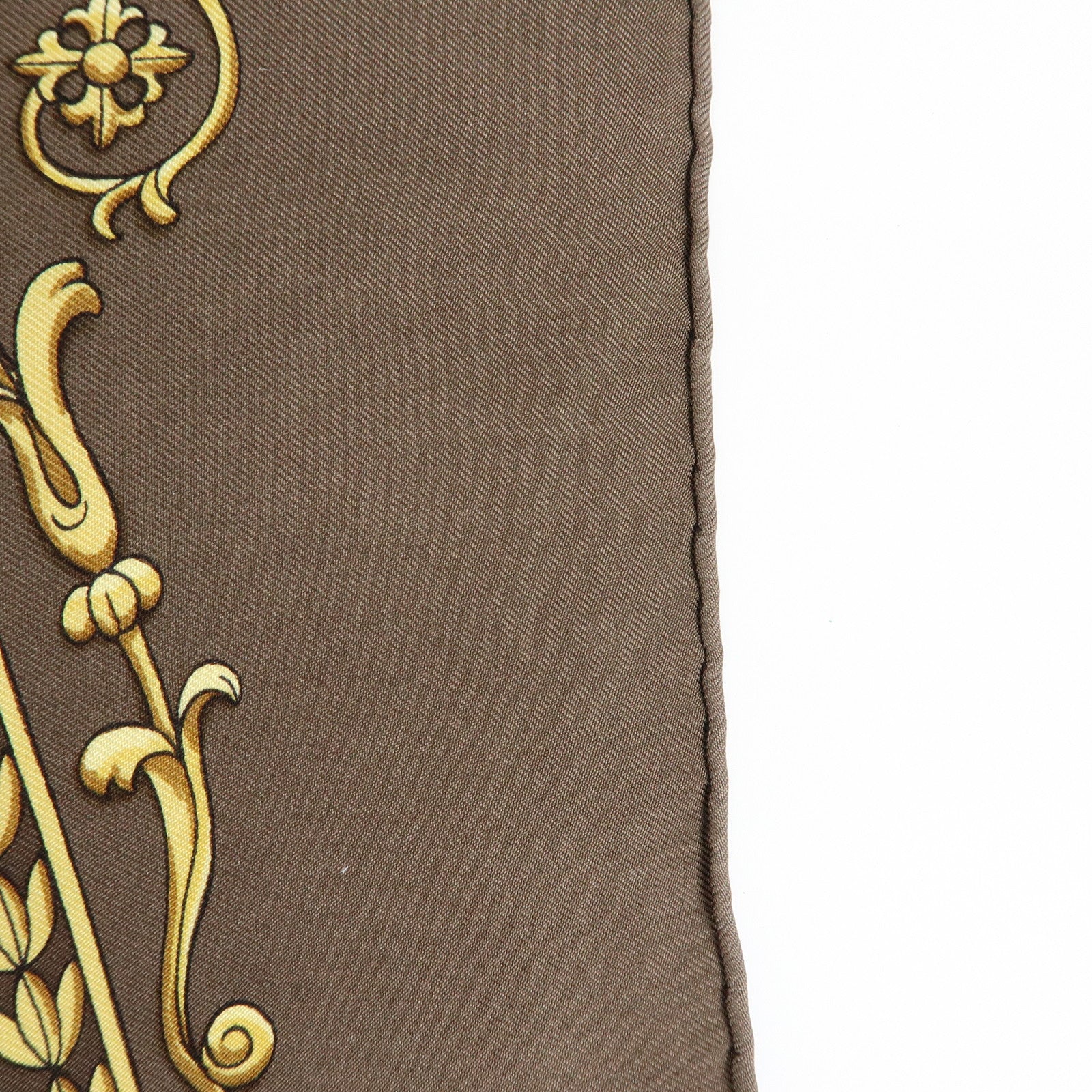 HERMES Carre 90 Silk 100% Scarf LA PROMENADE DE LONGCHAMPS