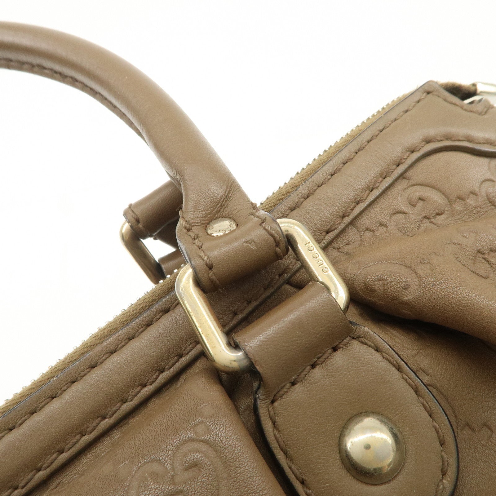 GUCCI Sukey Interlocking G Guccissima 2Way Shoulder Bag 247902