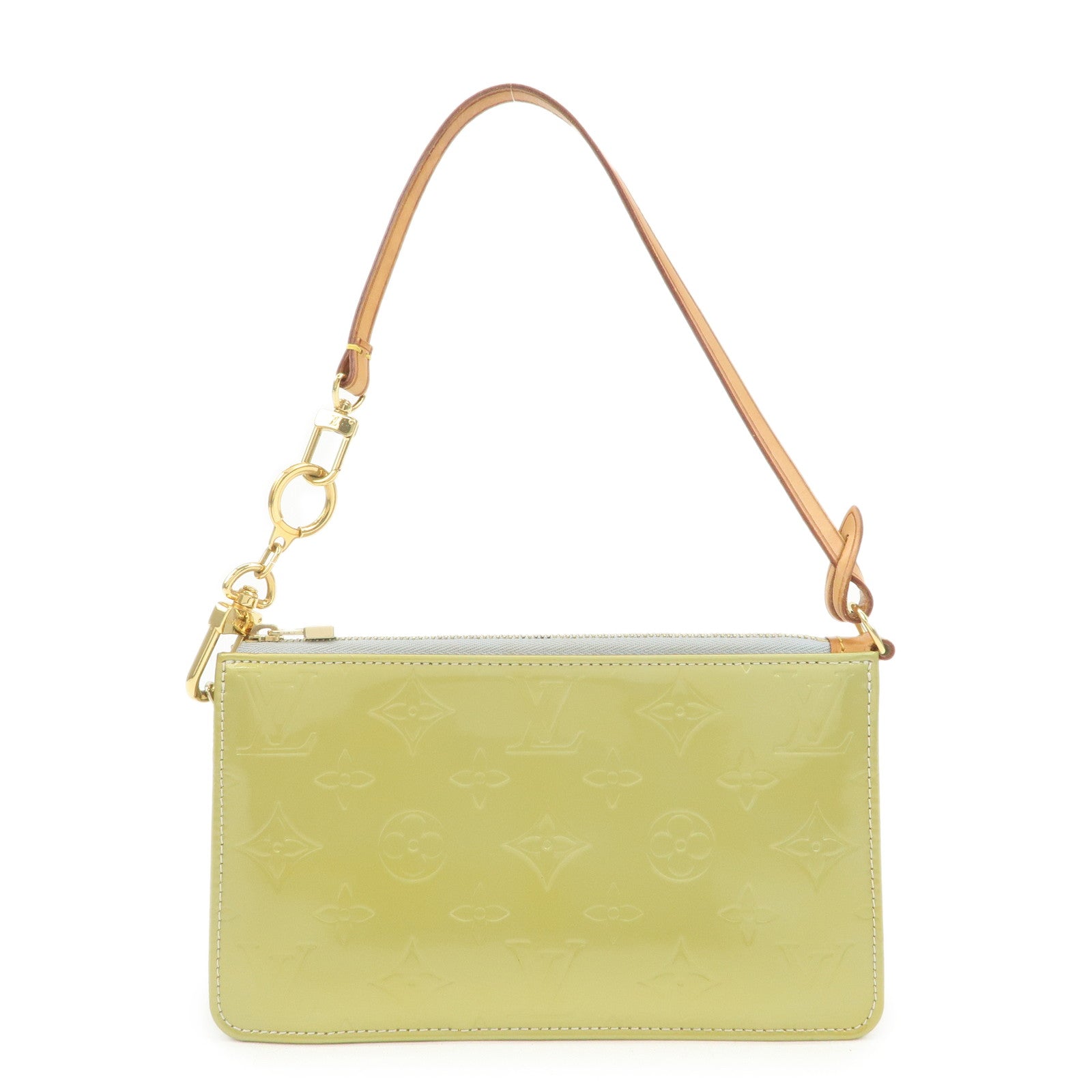 Louis Vuitton Monogram Vernis Lexington Hand Bag Baby Blue M91011