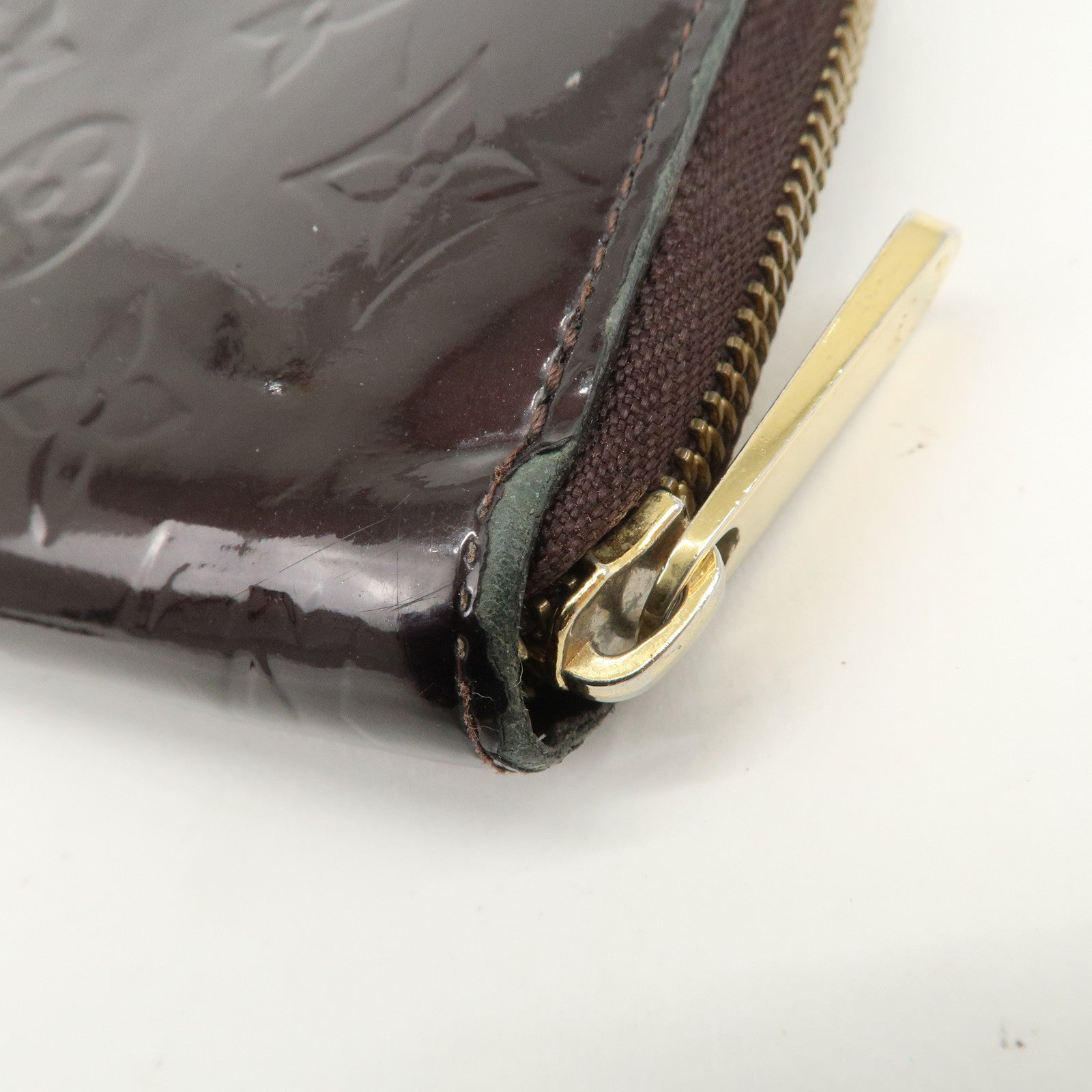 Louis Vuitton Monogram Vernis Leather Set of 2 Wallet M93522/M93575