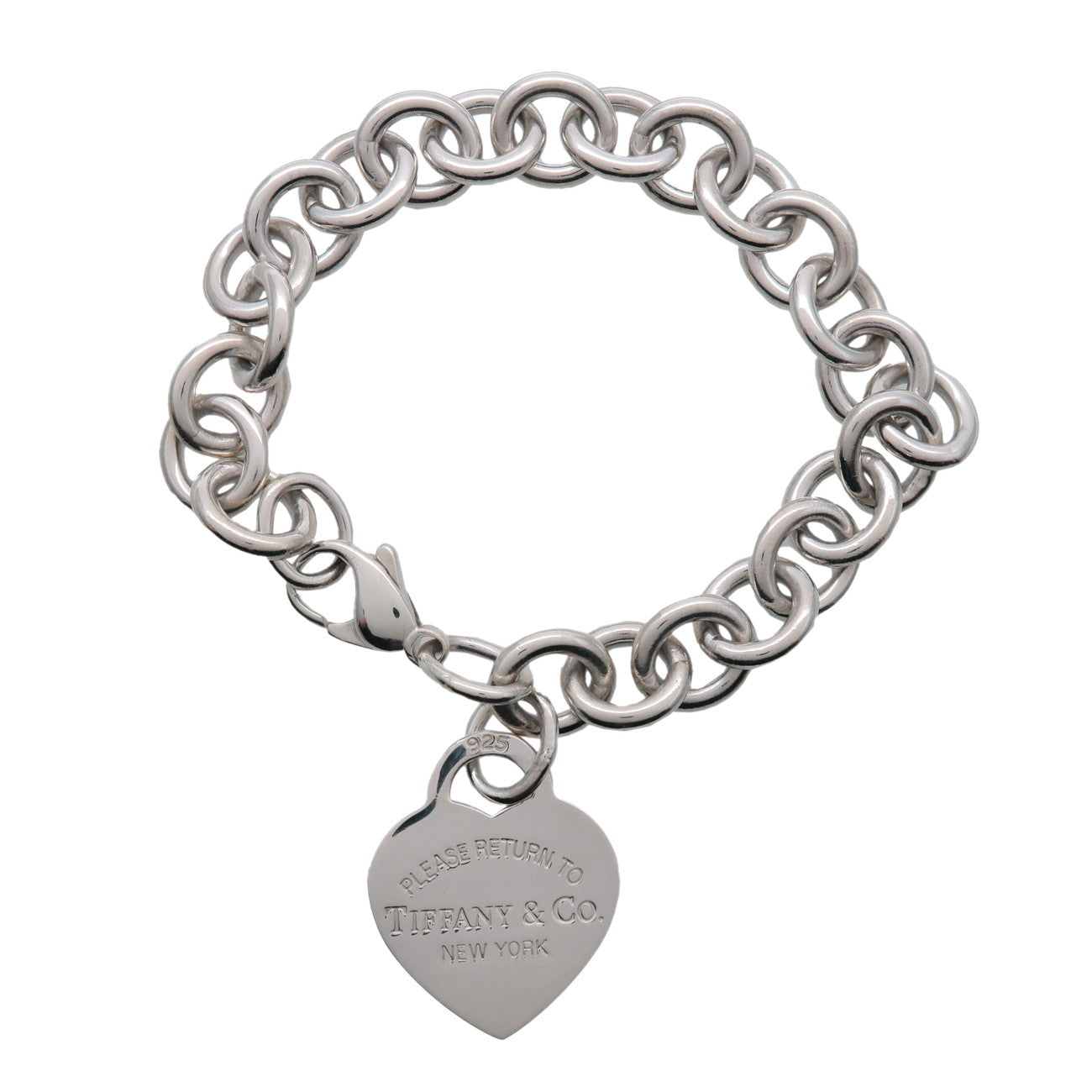 Tiffany & Co Return to Tiffany Heart Tag Bracelet SV925 Silver