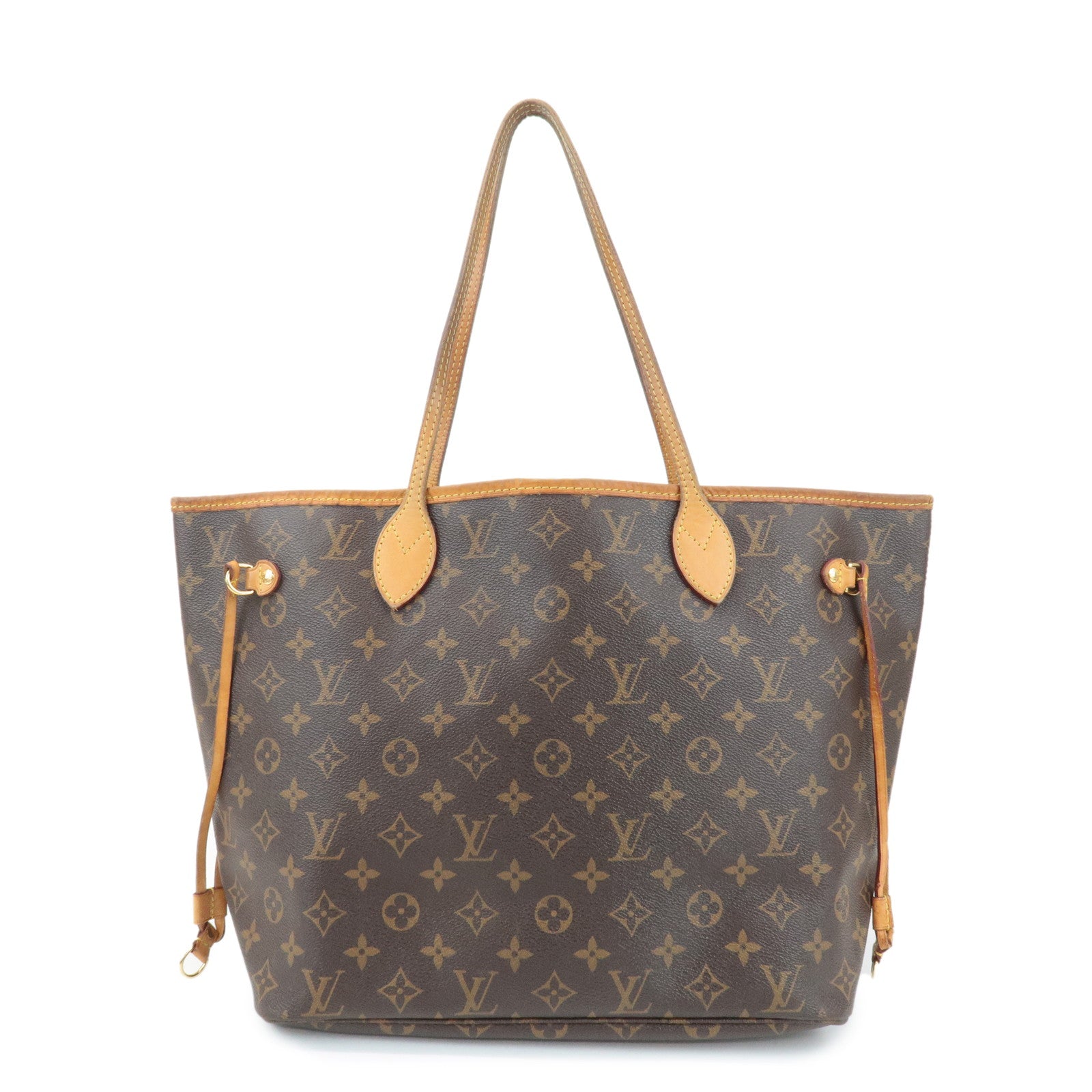 Louis Vuitton Monogram Neverfull MM Tote Bag Fuchisia M40996