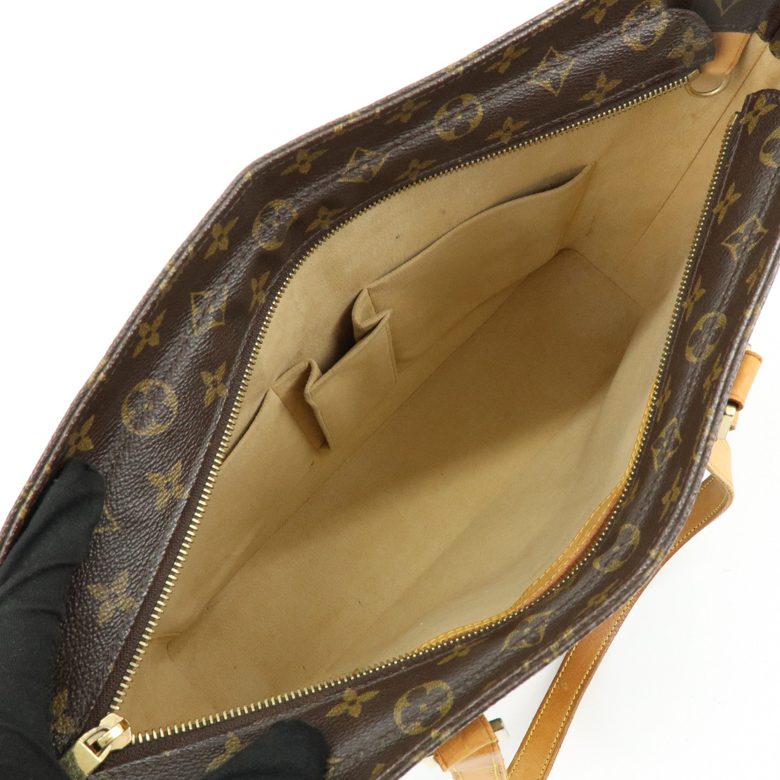 Louis Vuitton Monogram Luco Tote Bag Shoulder Bag Brown M51155