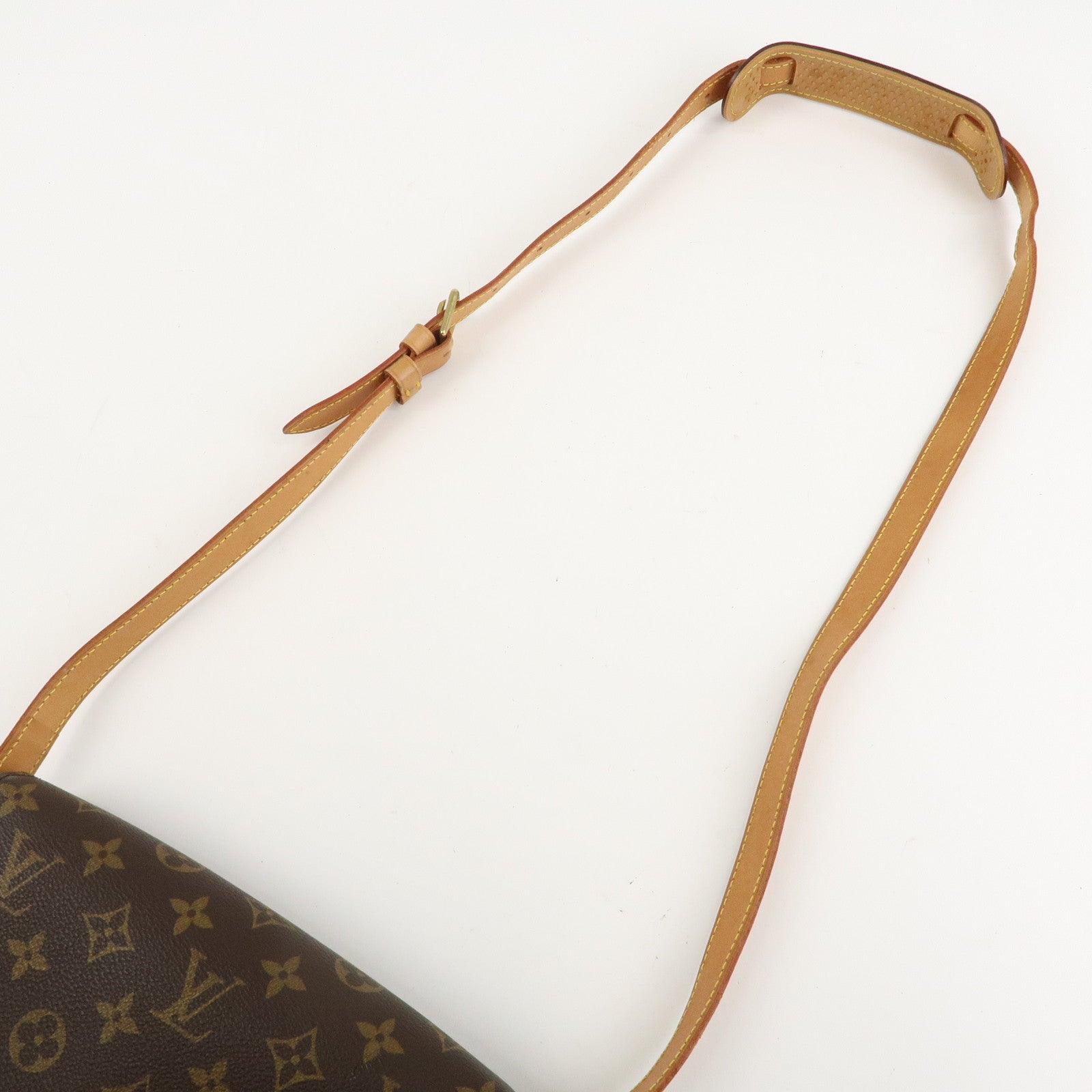 Louis Vuitton Monogram Saint Cloud GM Shoulder Bag Brown M51242 Used