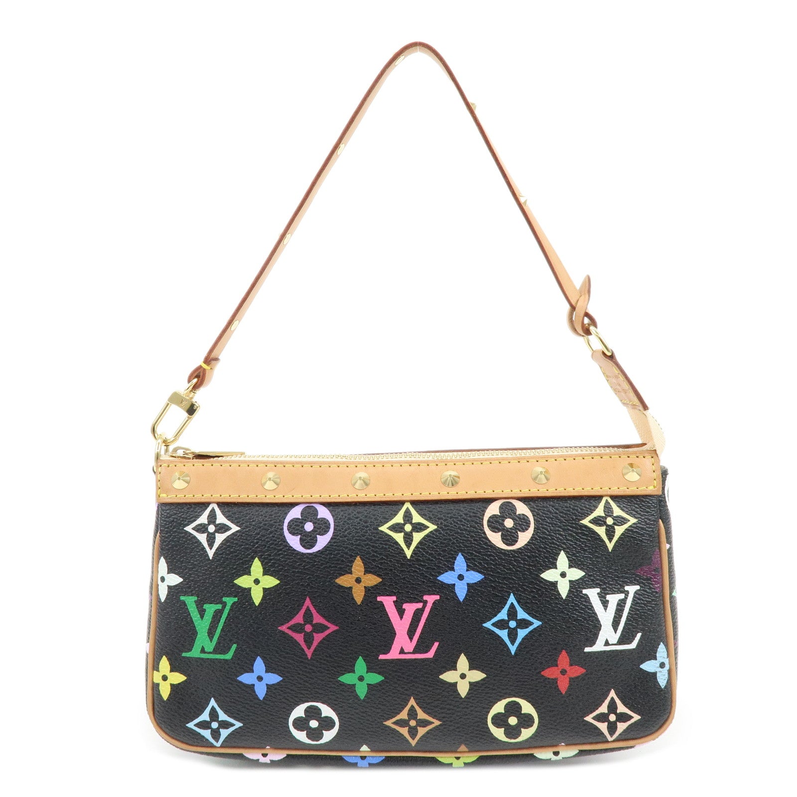 Louis Vuitton Monogram Multicolor Pochette Accessoires Noir M92648