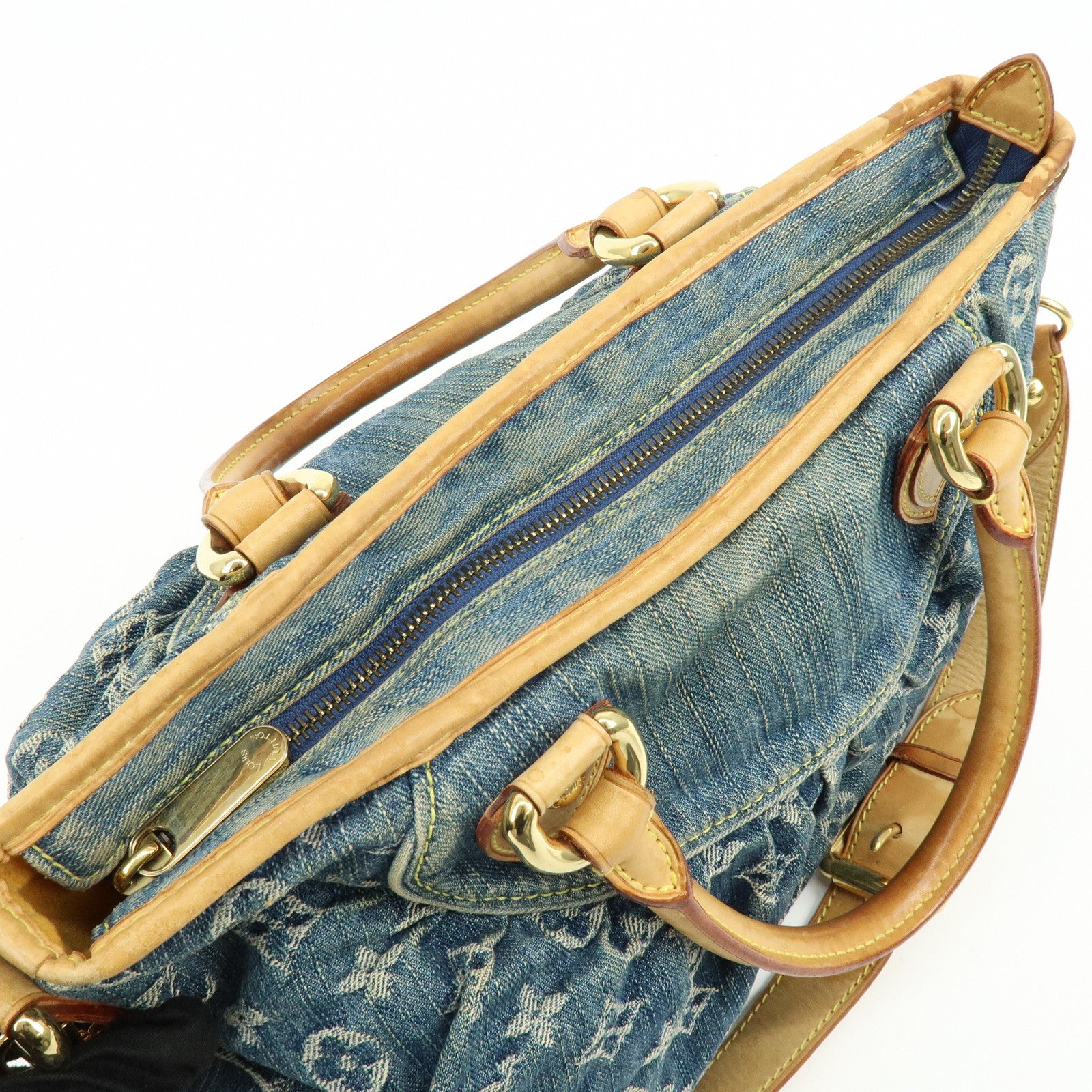 Louis Vuitton Monogram Denim Neo Cabby MM 2Way Bag Ｍ95349