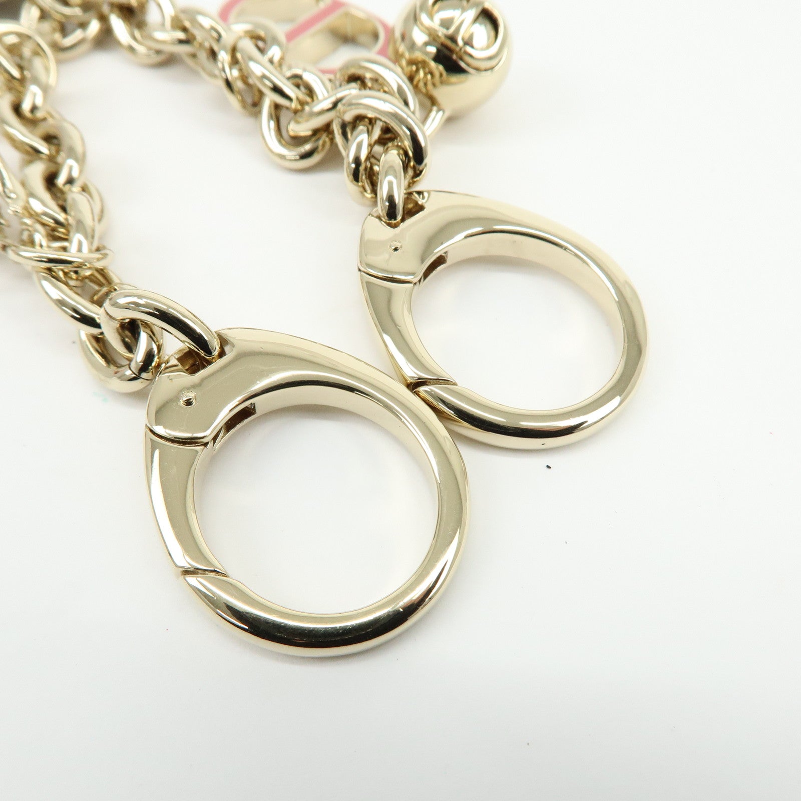 Christian Dior Metal 30 Montaigne Charm Bag Charm Key Holder