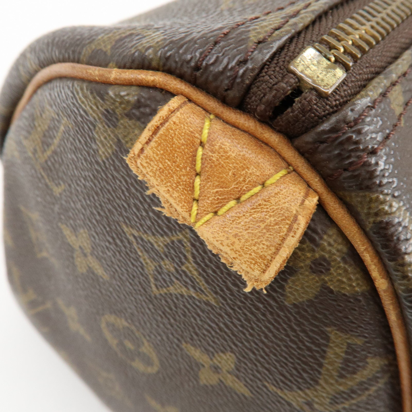 Louis Vuitton Monogram Speedy 30 Boston Bag Hand Bag Brown M41526