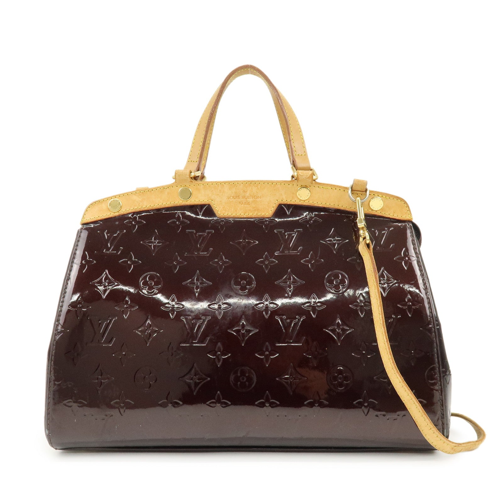 Louis Vuitton Monogram Vernis Brea MM 2Way Shoulder Bag M91619