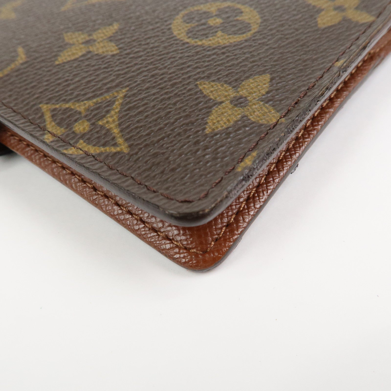 Louis Vuitton Monogram Canvas Agenda PM Planner Cover Brown R20005