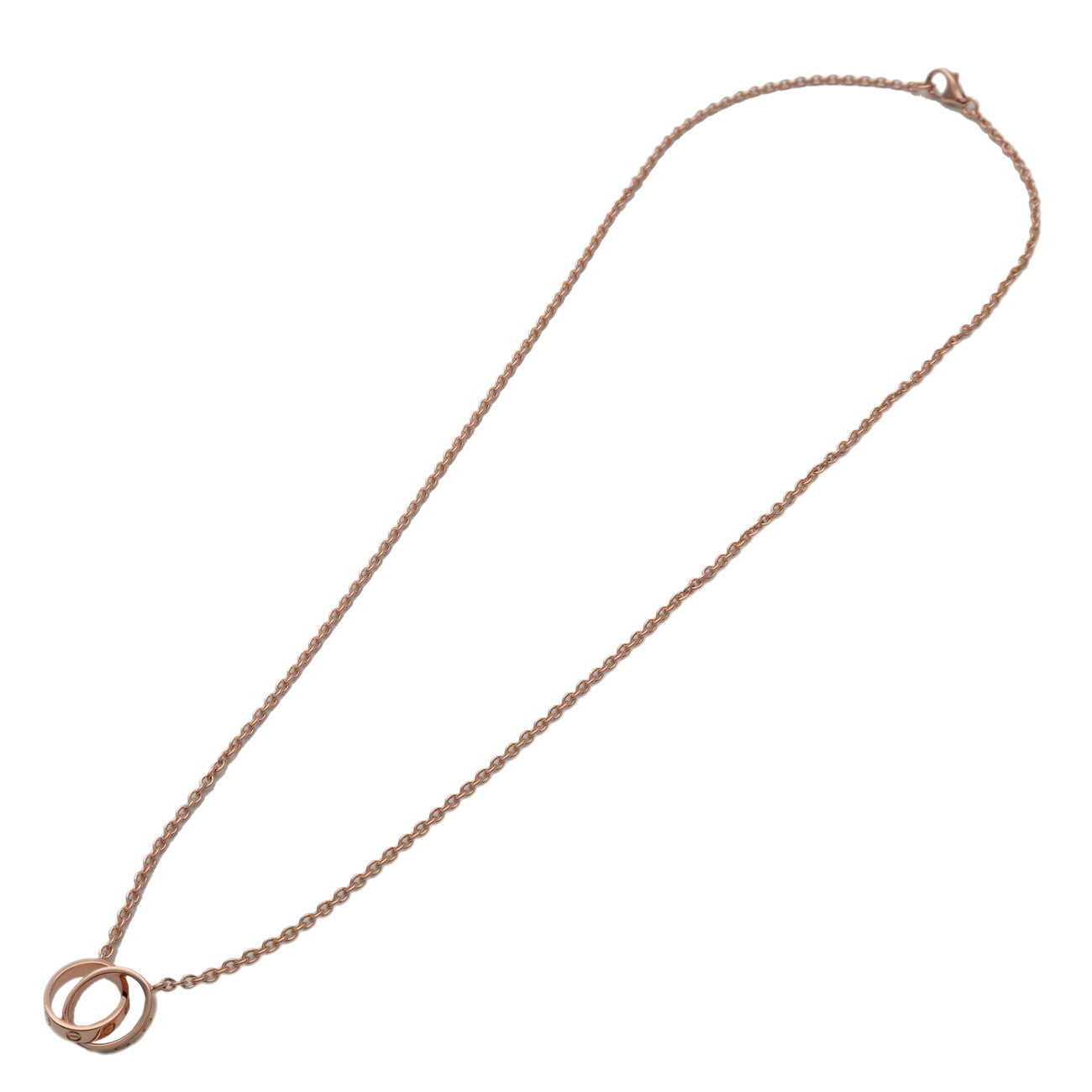 Cartier Baby Love Necklace K18 750PG Rose Gold B7212300