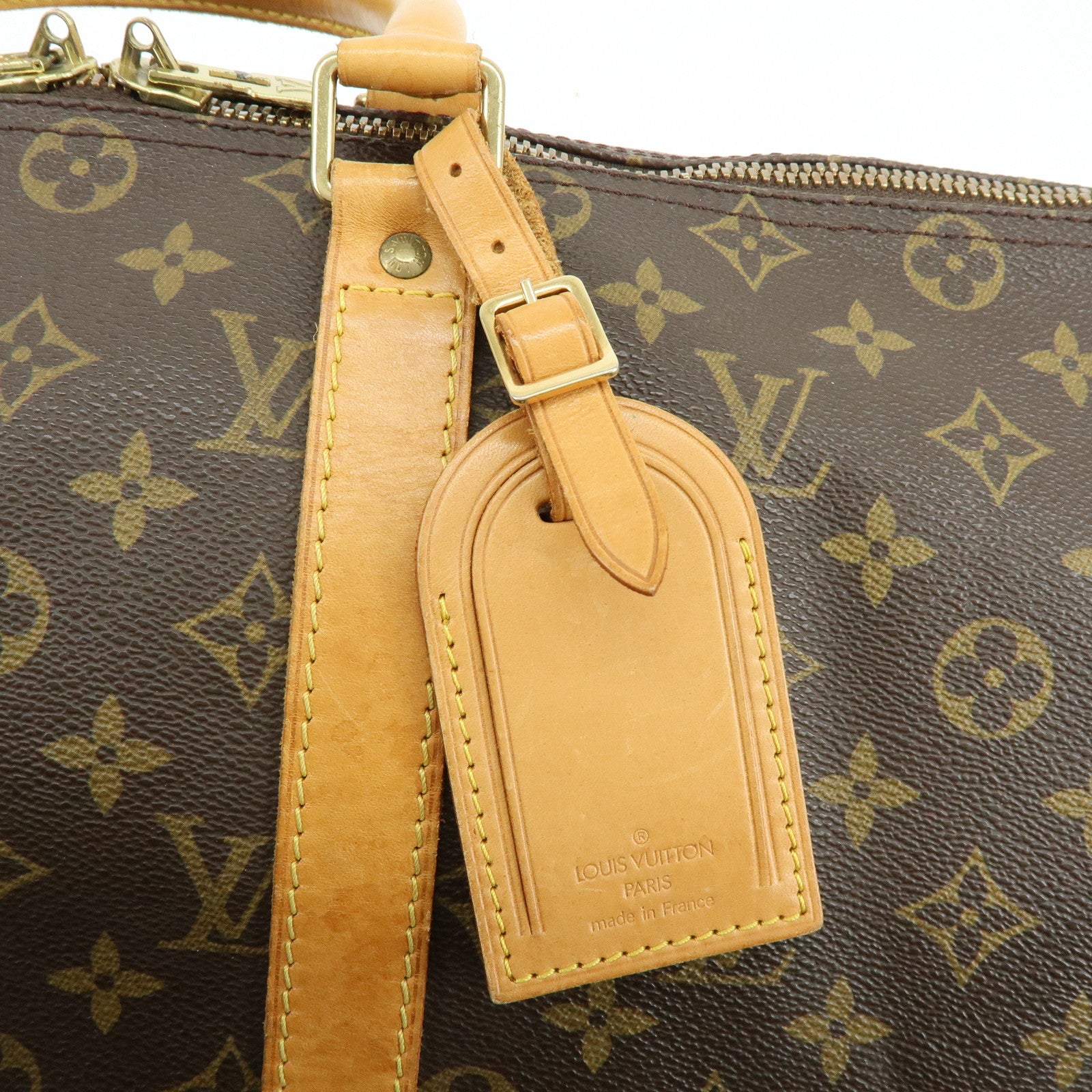 Louis Vuitton Monogram Keep All Bandouliere 45 Boston Bag M41418