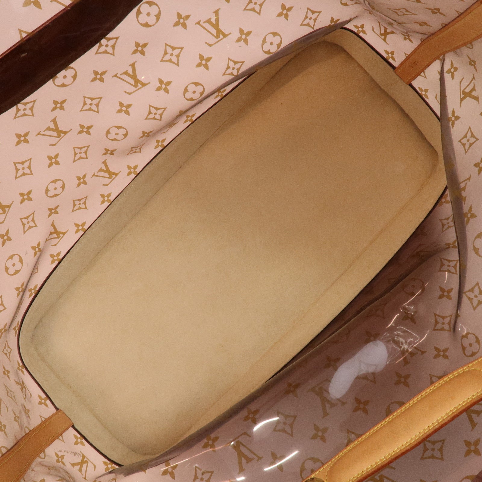 Louis Vuitton Monogram Vinyl Cabas Ambre GM Tote Bag M92500