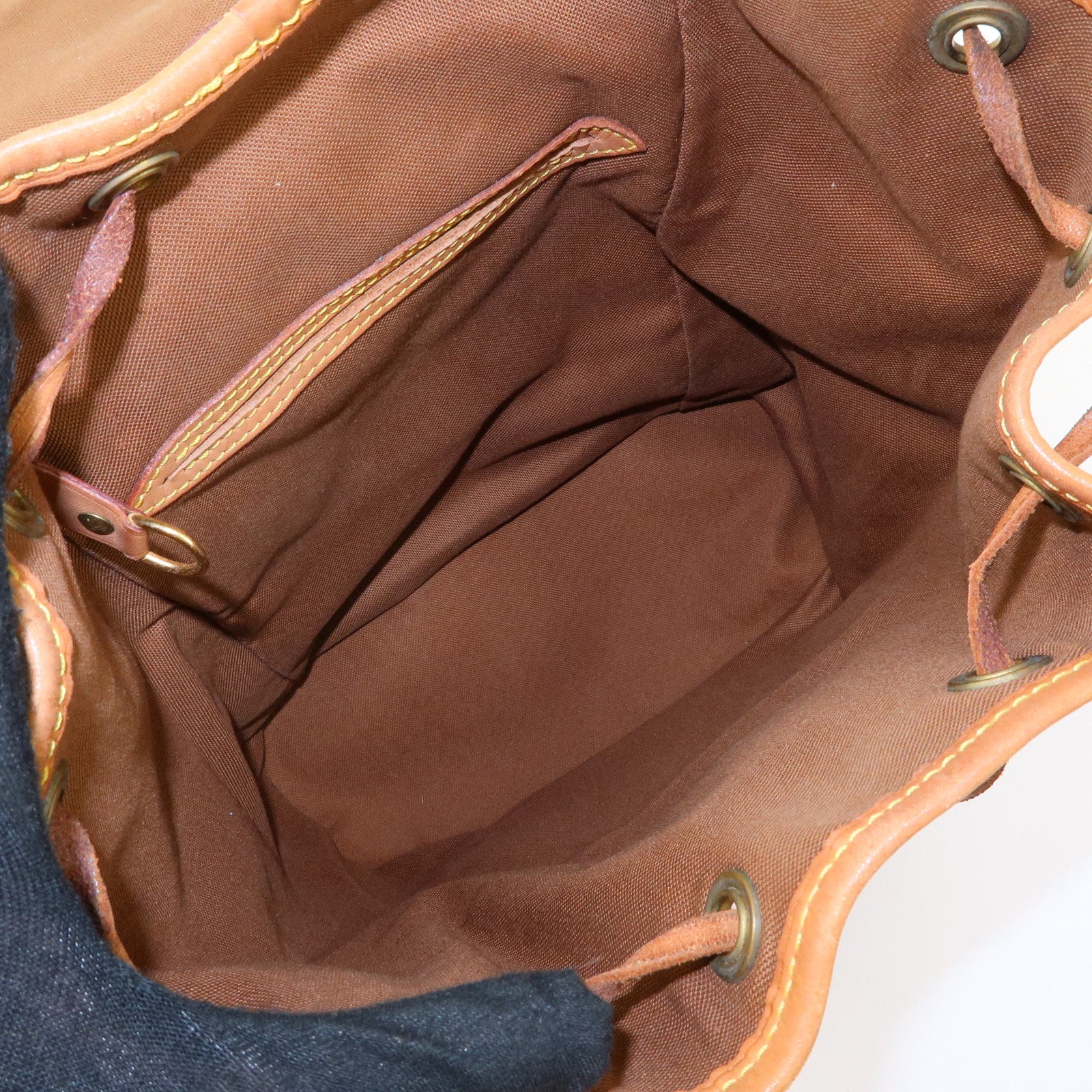 Louis Vuitton Monogram Montsouris MM Backpack Brown M51136