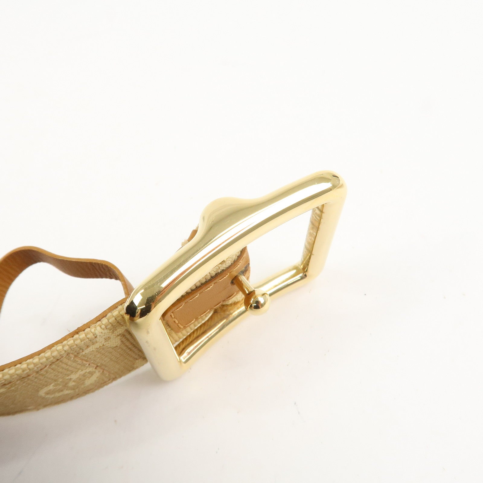 Louis Vuitton Monogram Mini Canvas Ceinture 75/30 Belt Beige M6817