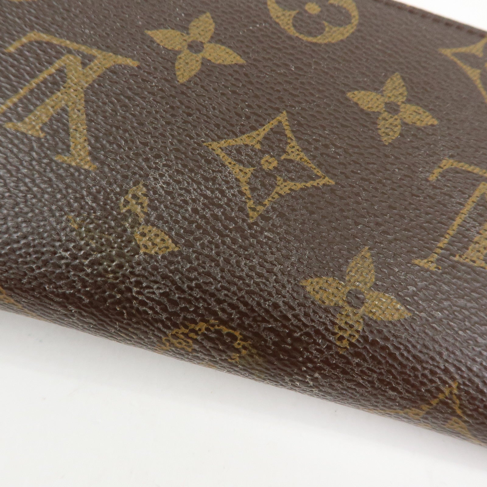 Louis Vuitton Monogram Portefeuille Clemence Zippy Wallet M60743