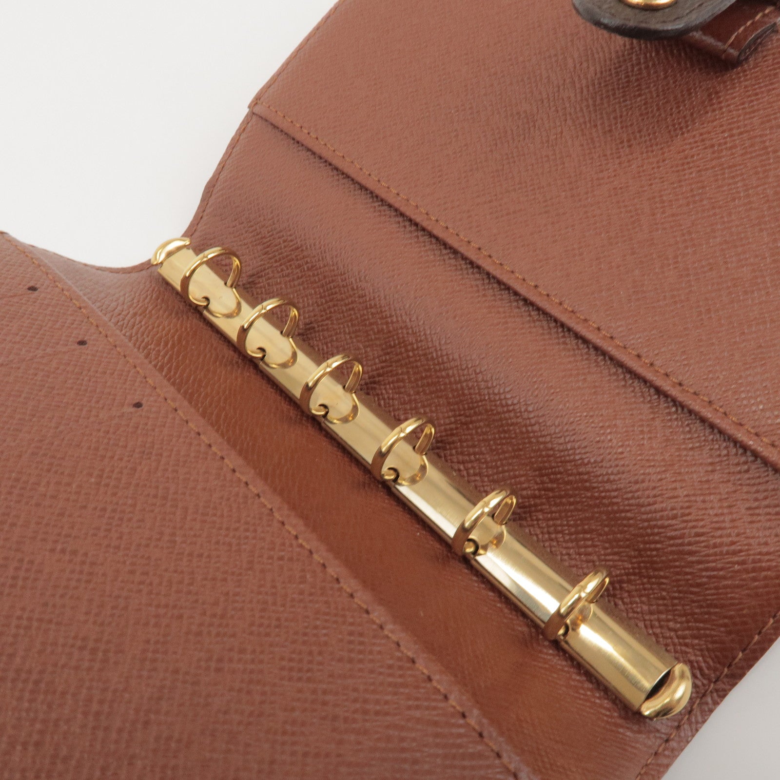 Louis Vuitton Monogram Agenda PM Planner Cover Brown R20005