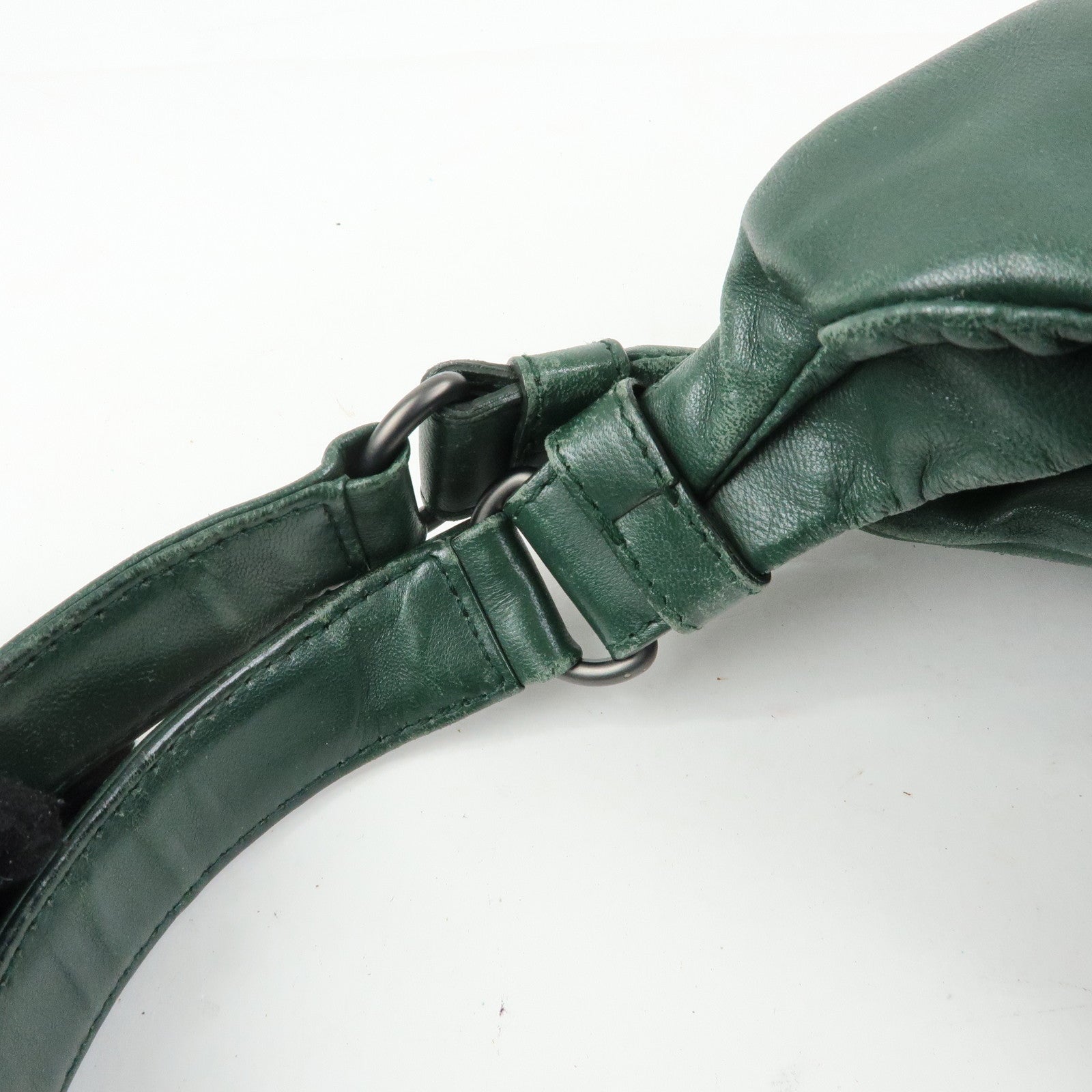 BOTTEGA VENETA Campana Intrecciato Leather Hand Bag 125787V0016